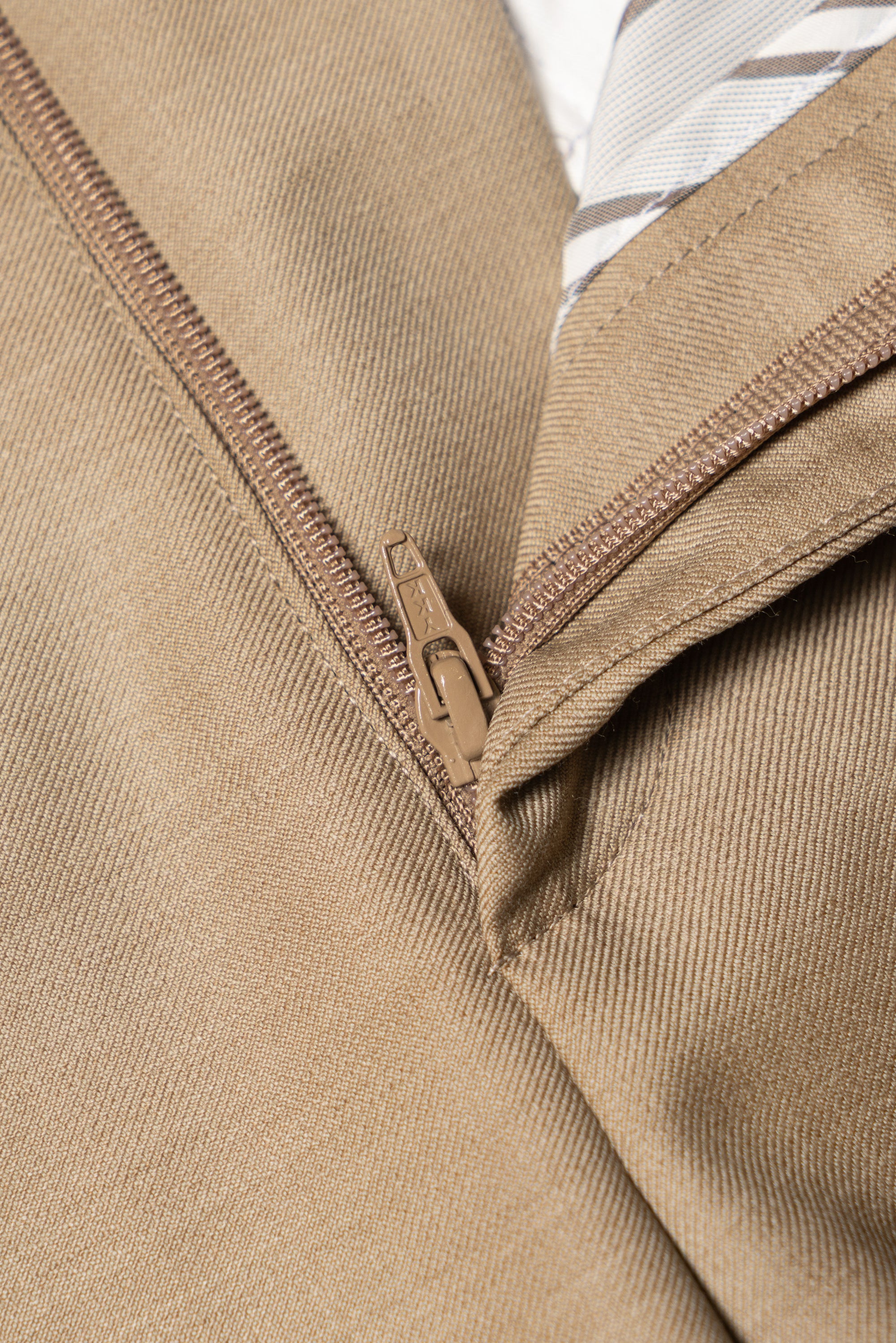 MTO Camel Twill 120s Wool Suit #748