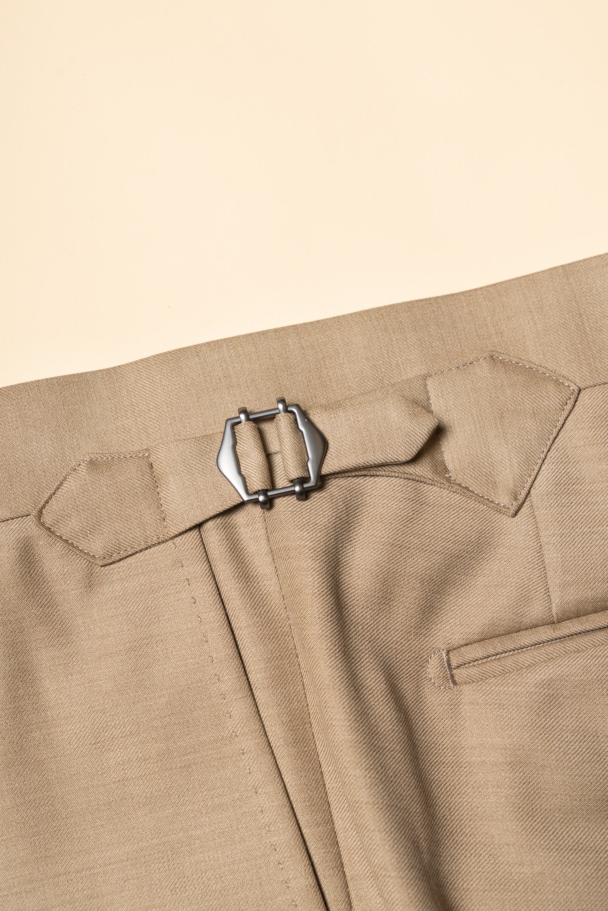 MTO Camel Twill 120s Wool Suit #748