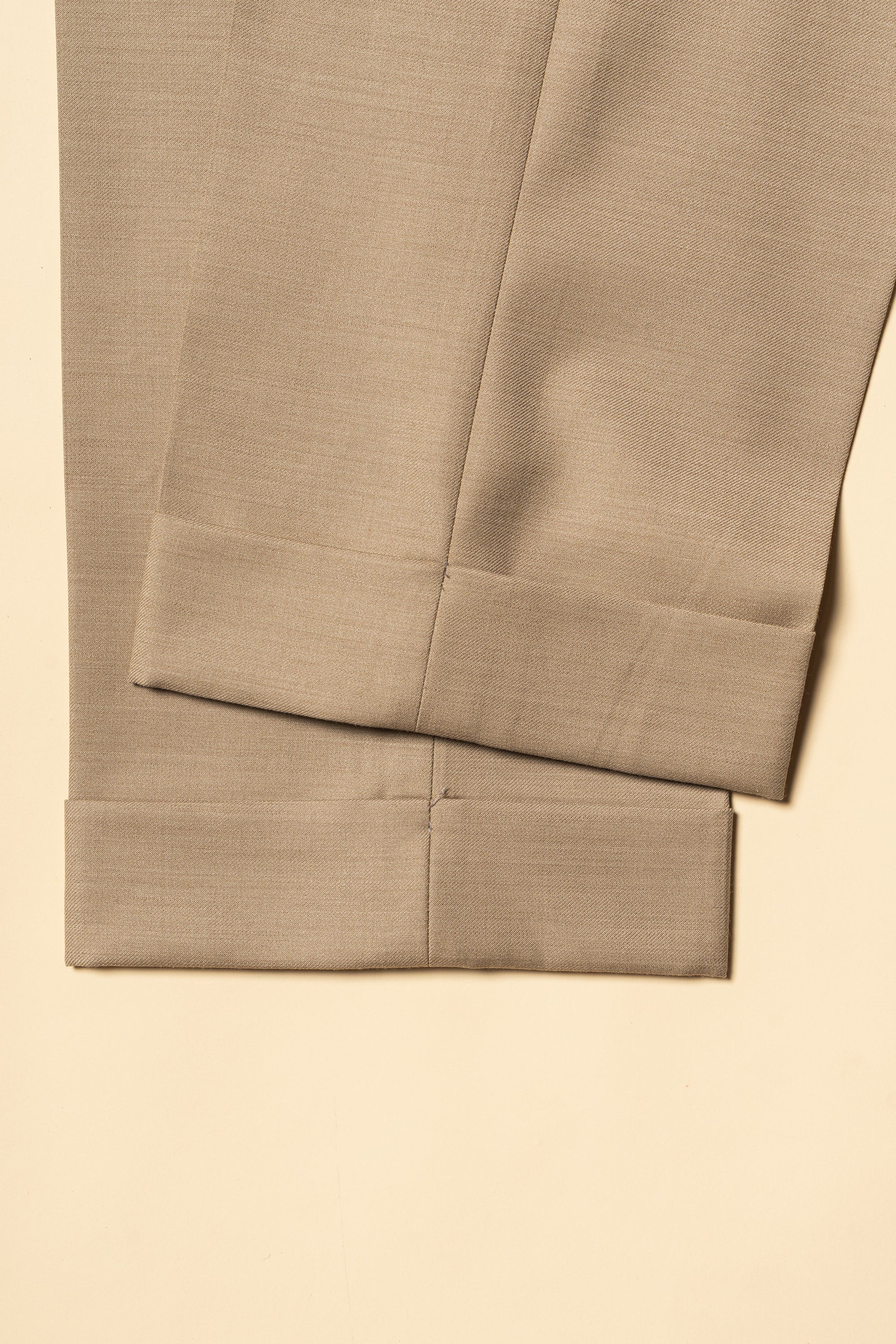 MTO Camel Twill 120s Wool Suit #748