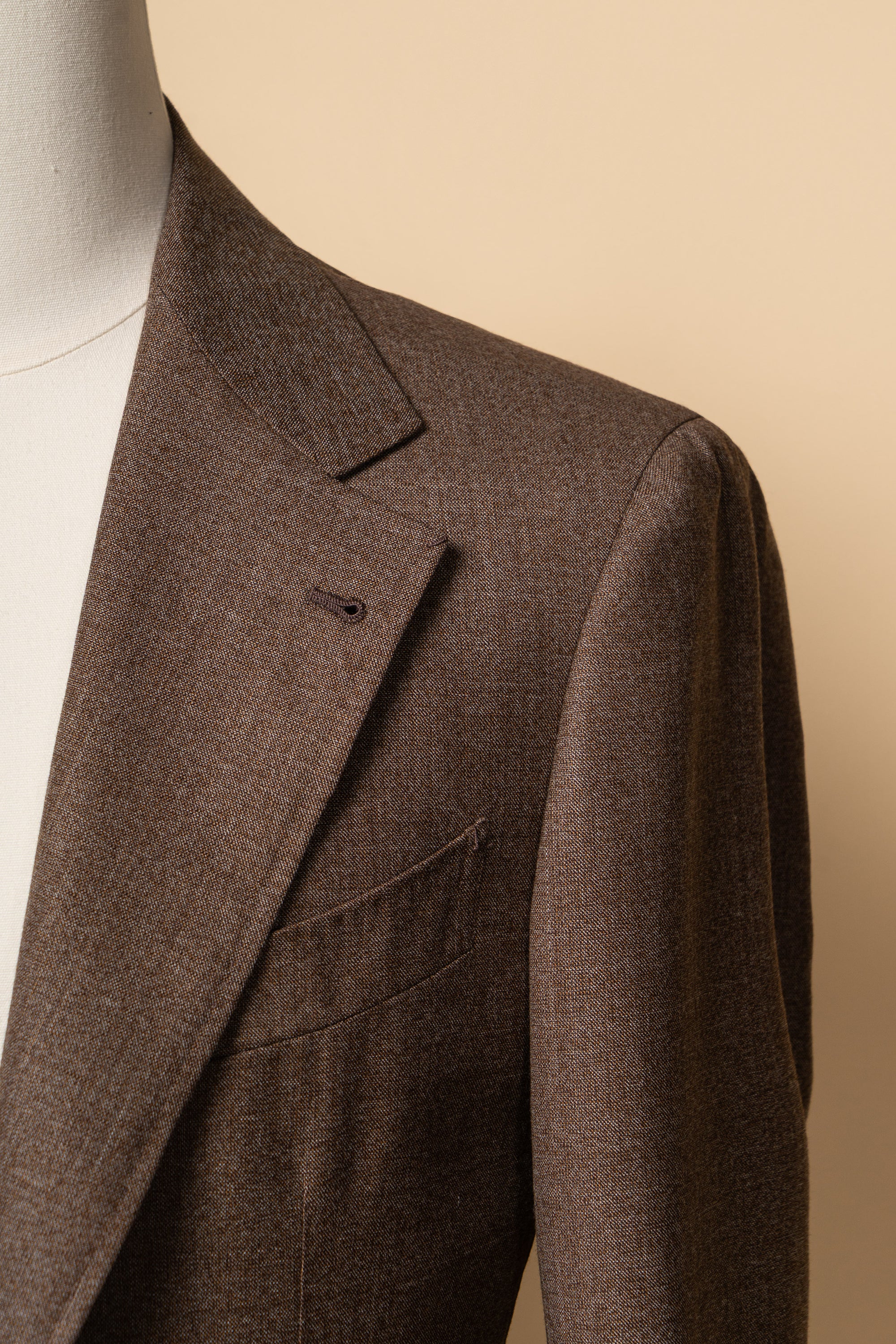 MTO Tawny Sharkskin Suit (Vintage Scabal) #502