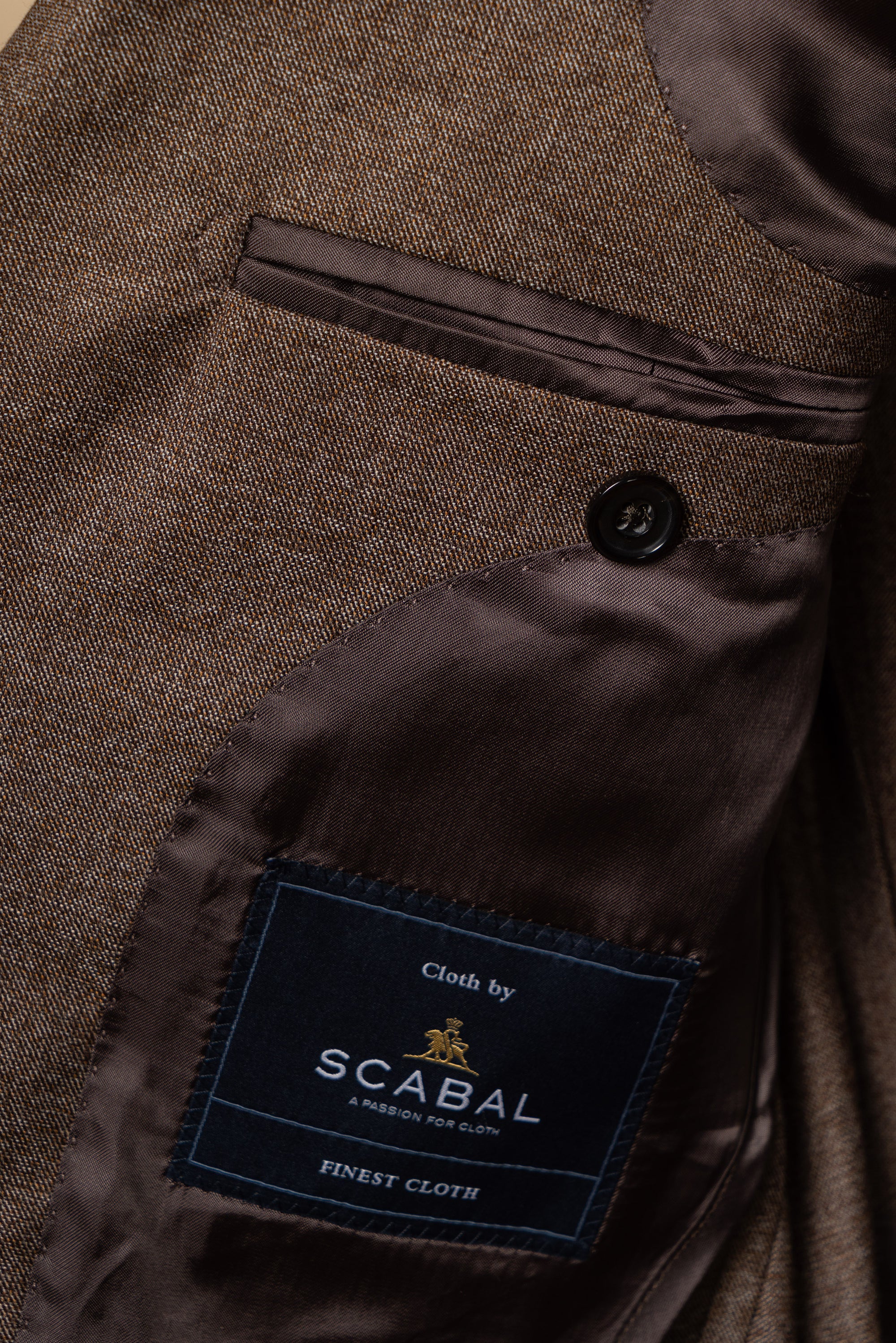 MTO Tawny Sharkskin Suit (Vintage Scabal) #502