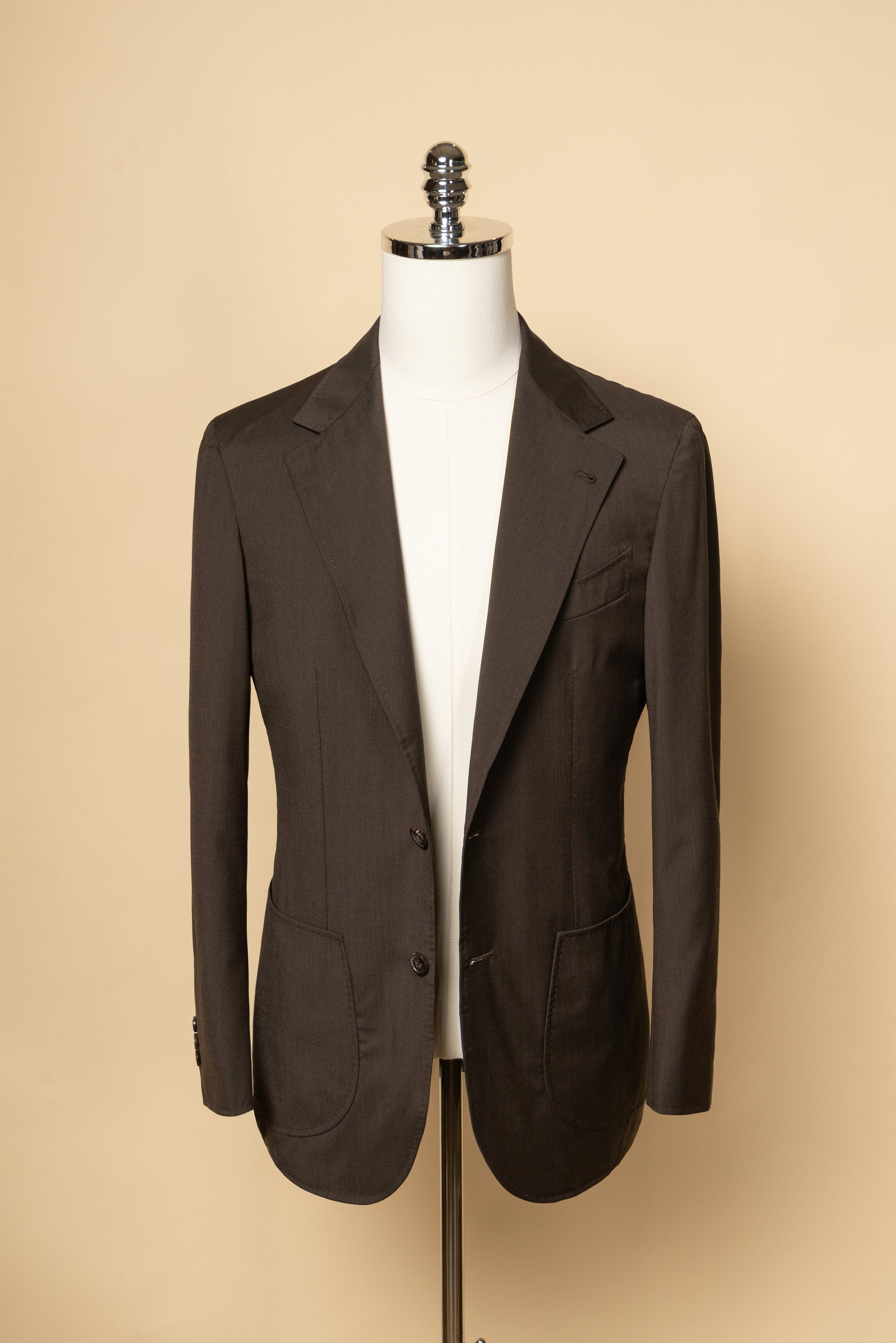 MTO Tobacco High Twist Suit (Vintage Scabal) #504