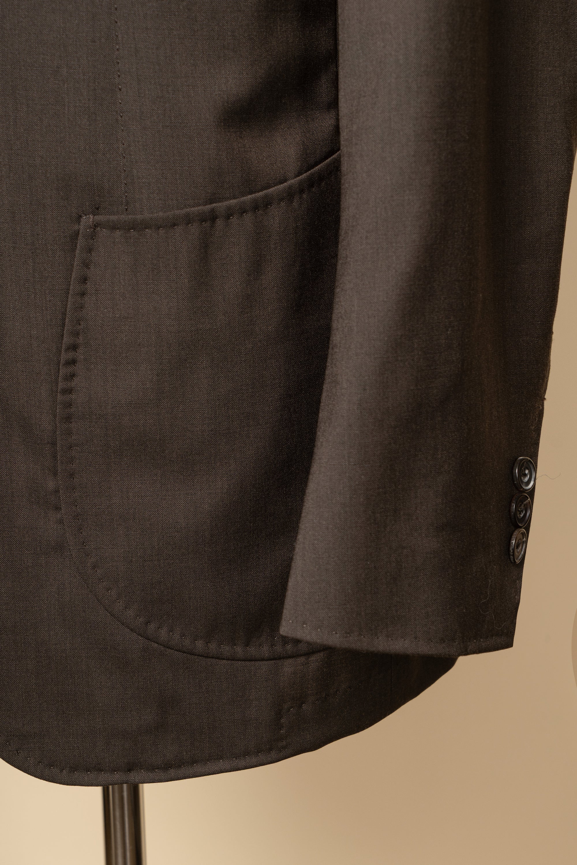 MTO Tobacco High Twist Suit (Vintage Scabal) #504