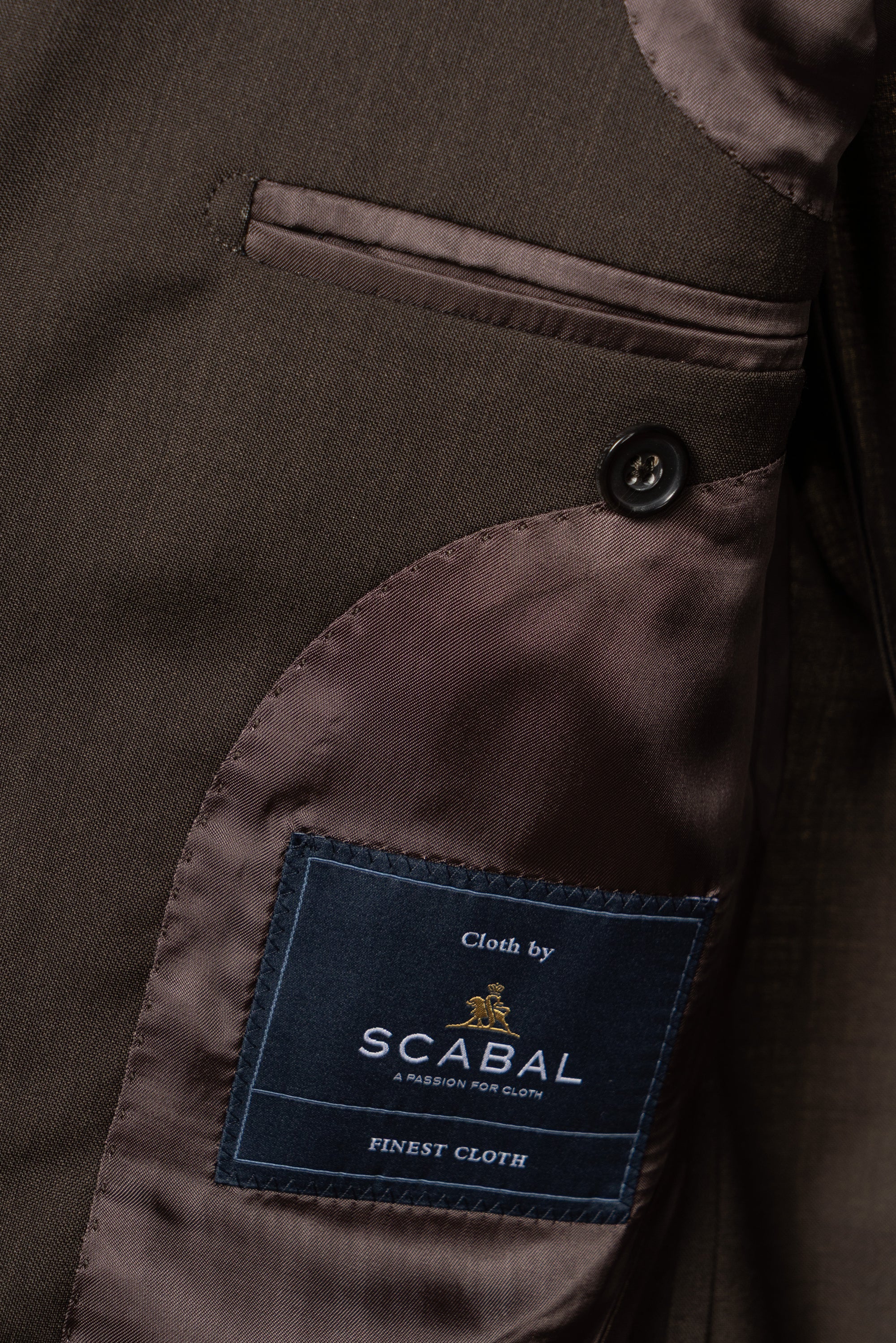 MTO Tobacco High Twist Suit (Vintage Scabal) #504