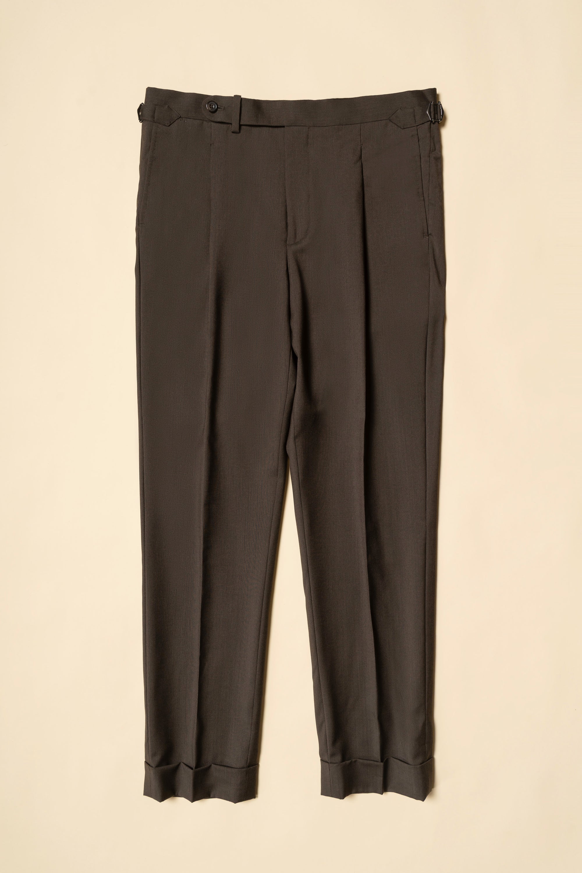 MTO Tobacco High Twist Suit (Vintage Scabal) #504