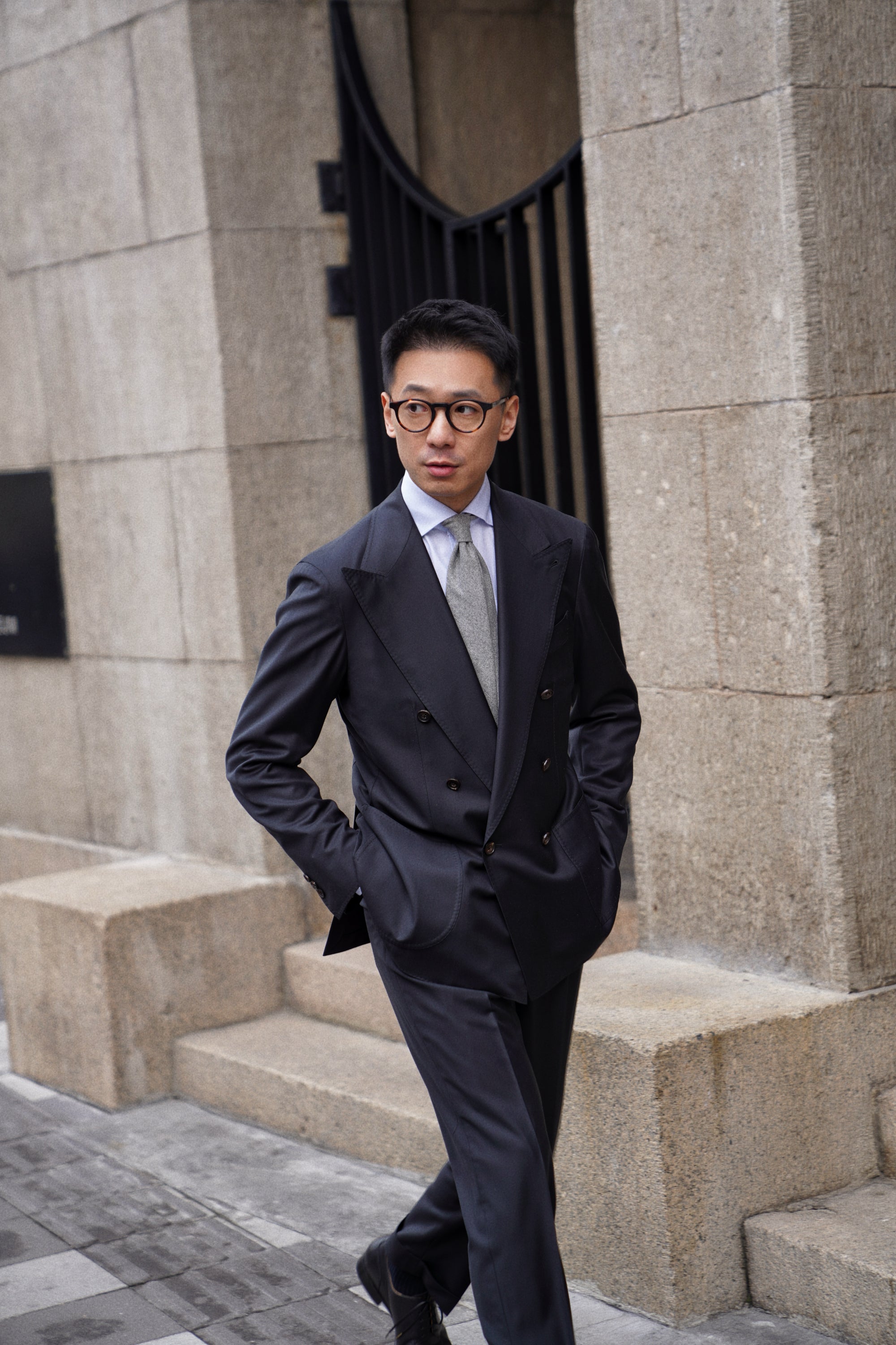 MTO Navy 170's Worsted Suit #668