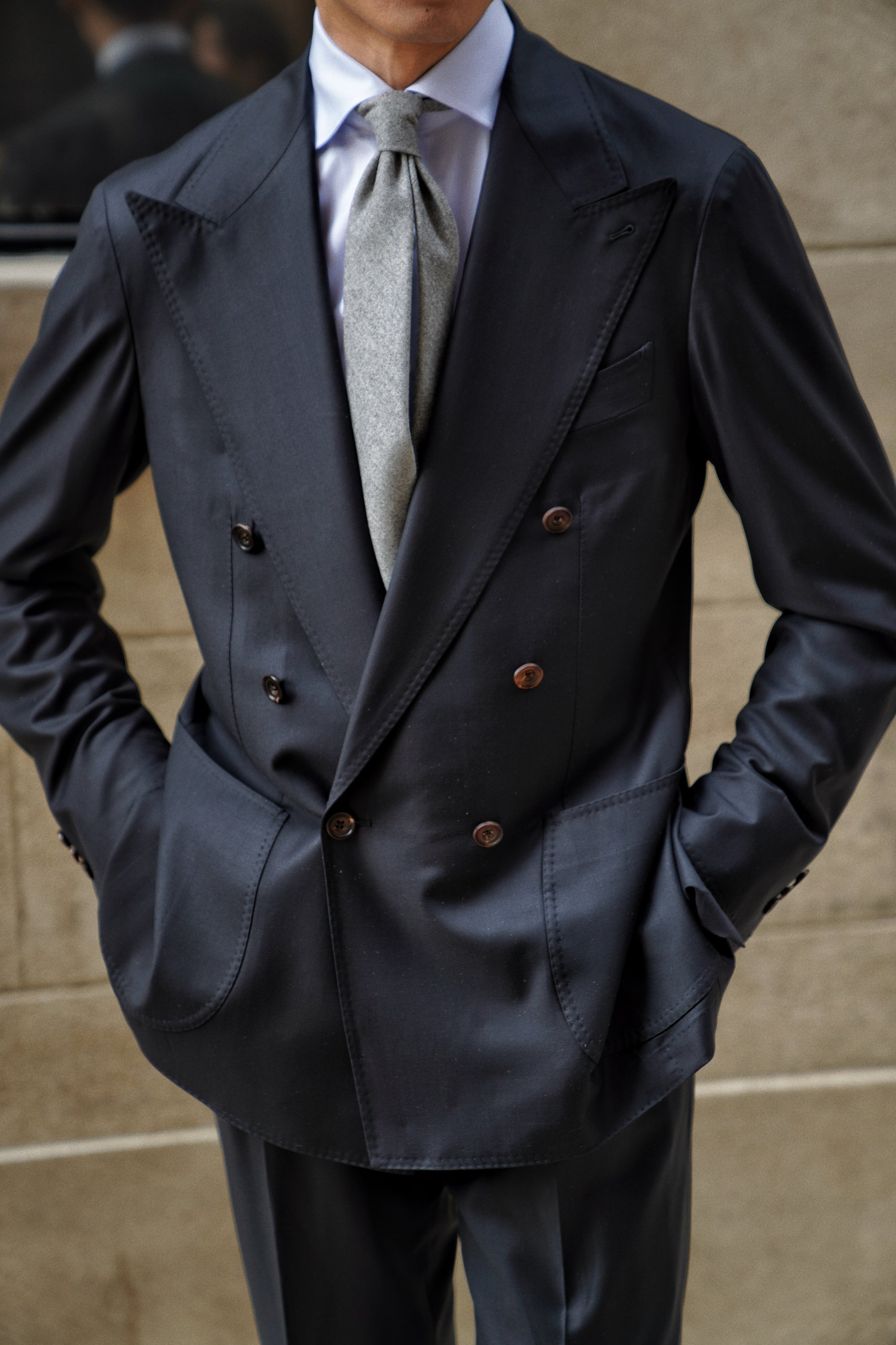 MTO Navy 170's Worsted Suit #668
