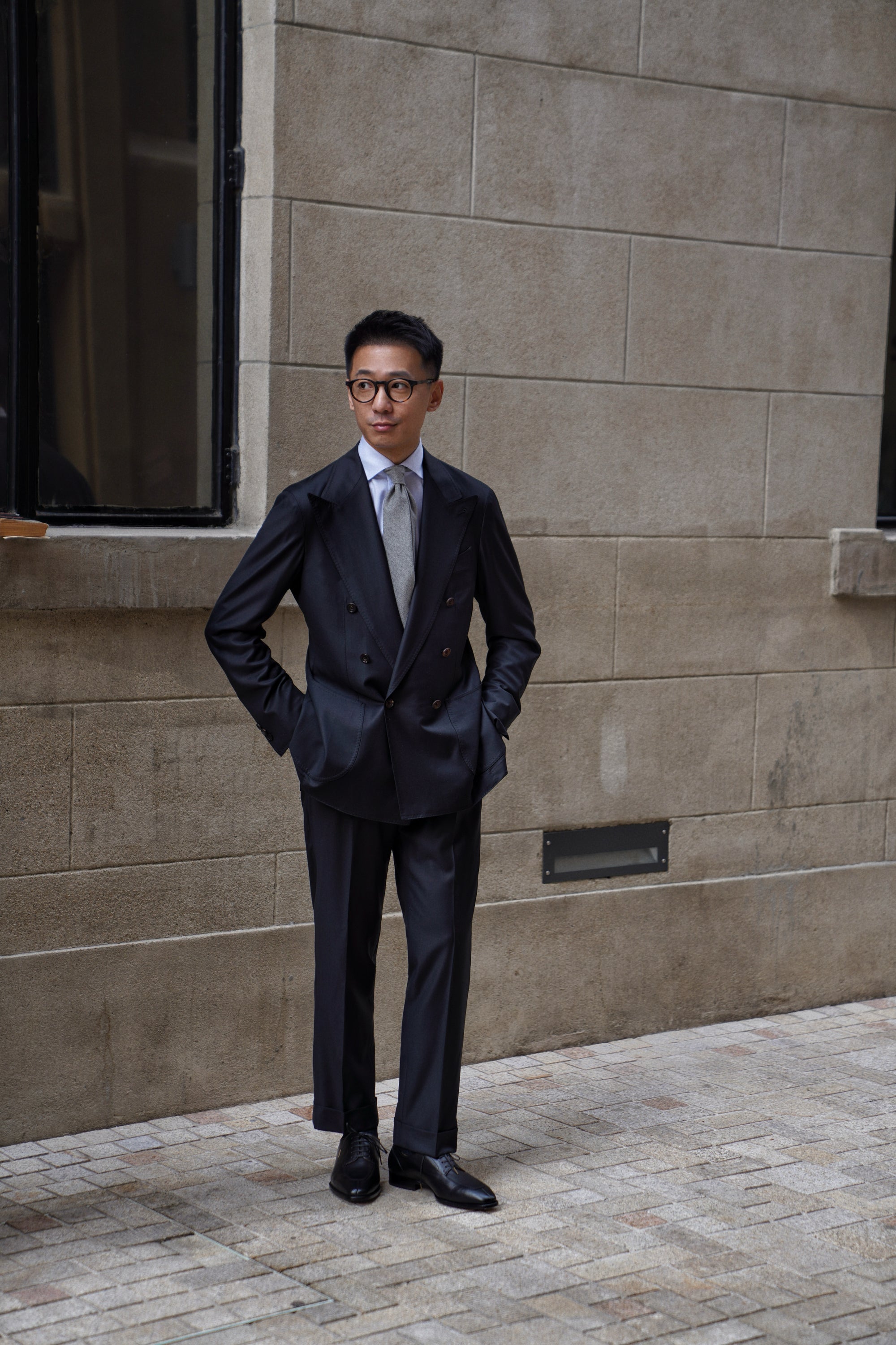 MTO Navy 170's Worsted Suit #668