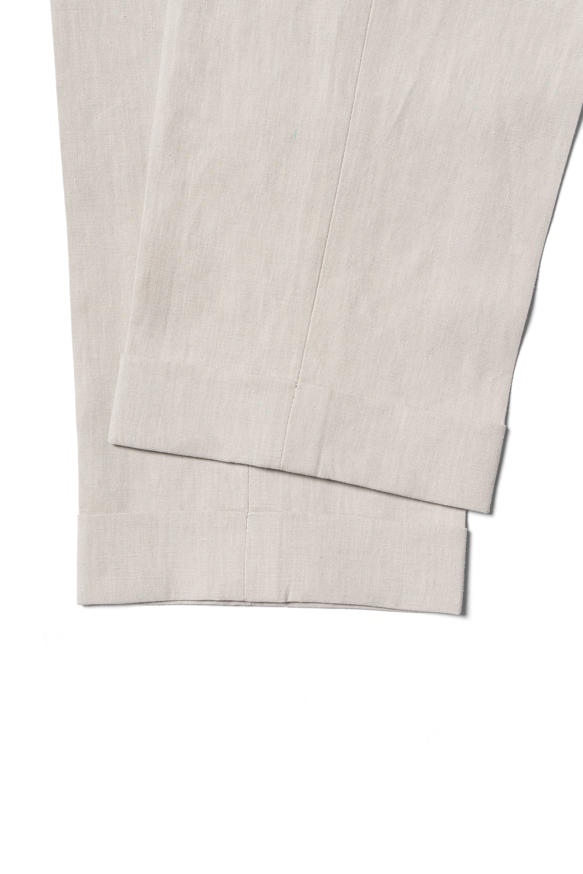 MTO Solbiati Art Du Lin Linen Drawstring Trousers
