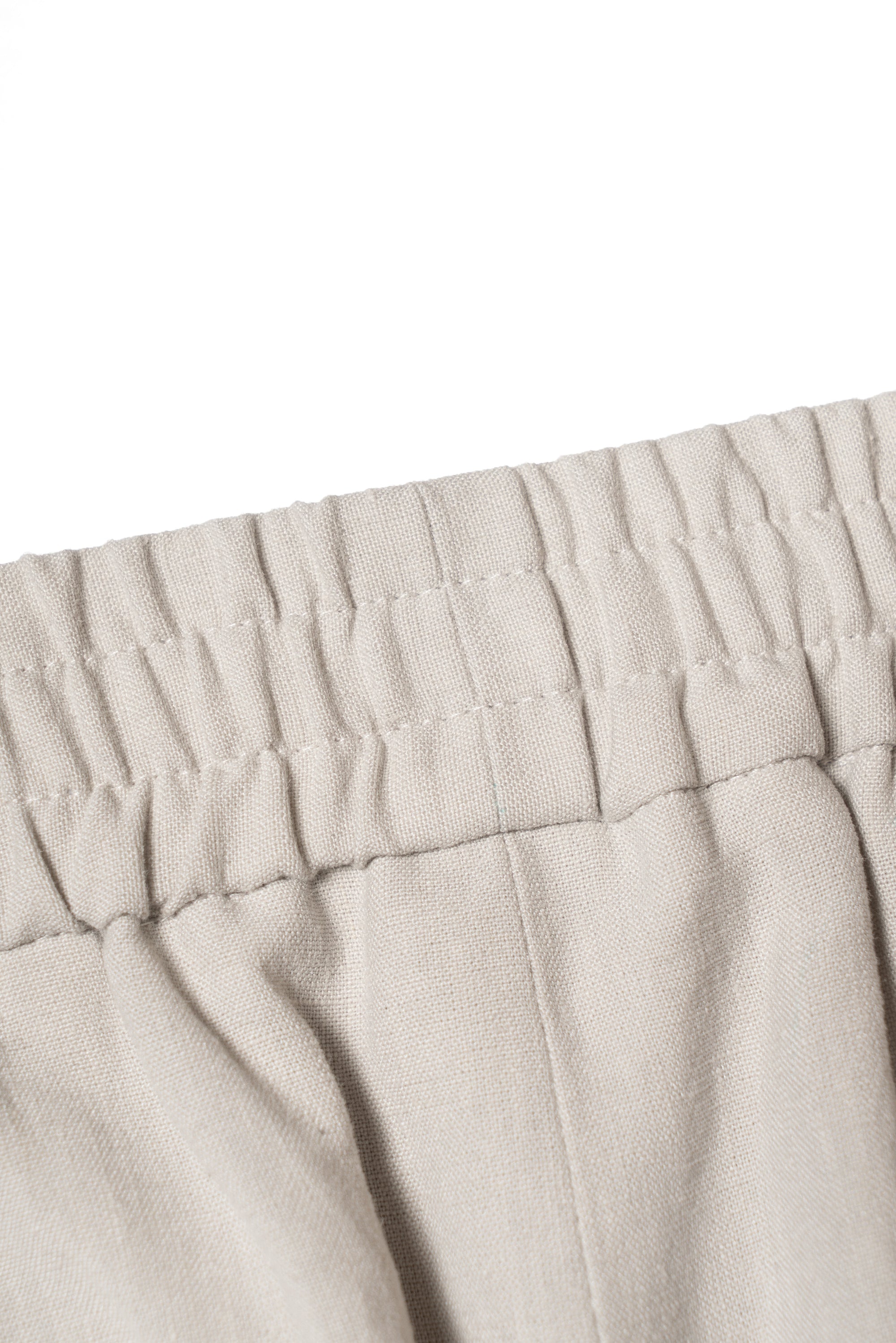 MTO Solbiati Art Du Lin Linen Drawstring Trousers