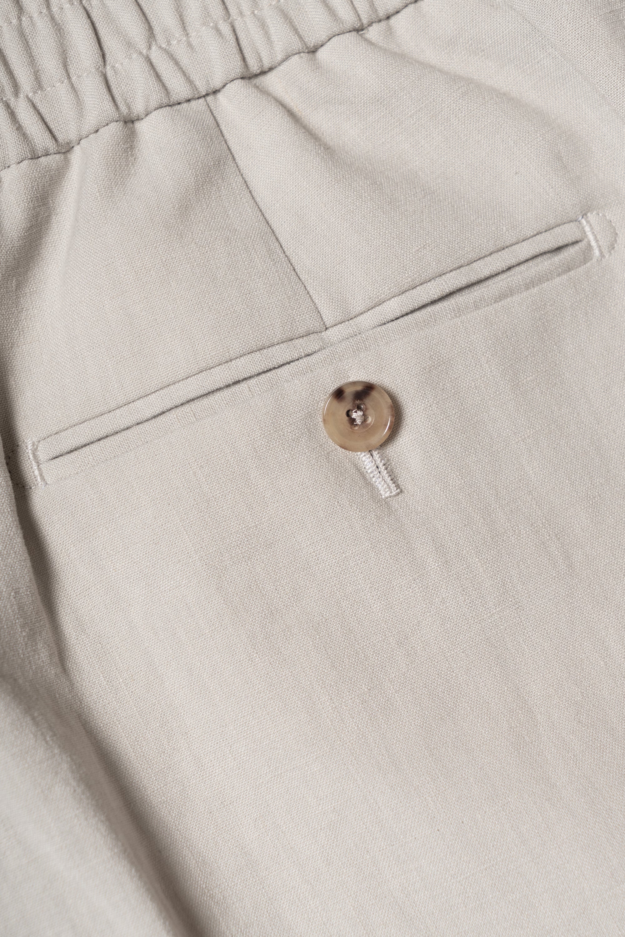 MTO Solbiati Art Du Lin Linen Drawstring Trousers