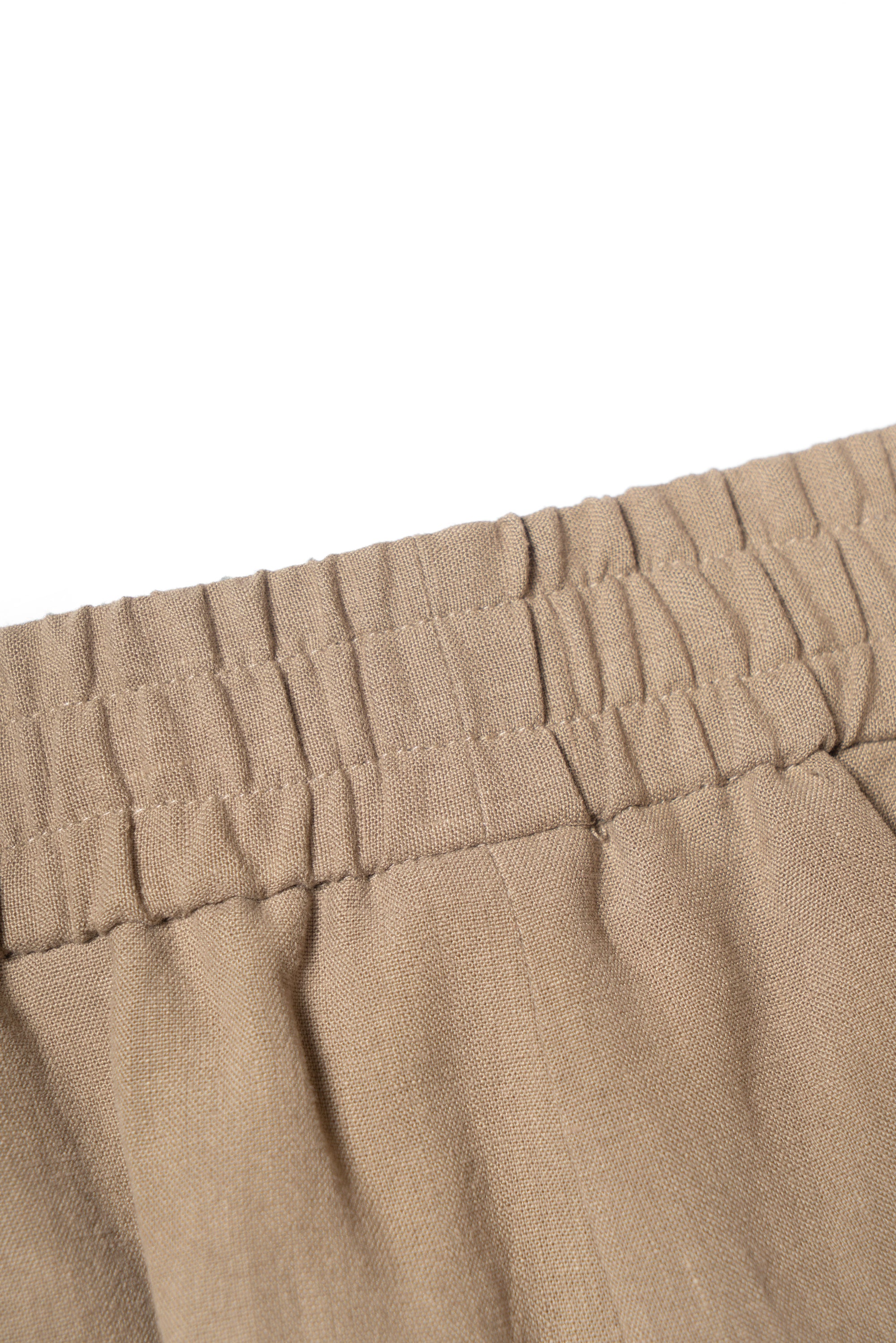 MTO Solbiati Art Du Lin Linen Drawstring Trousers