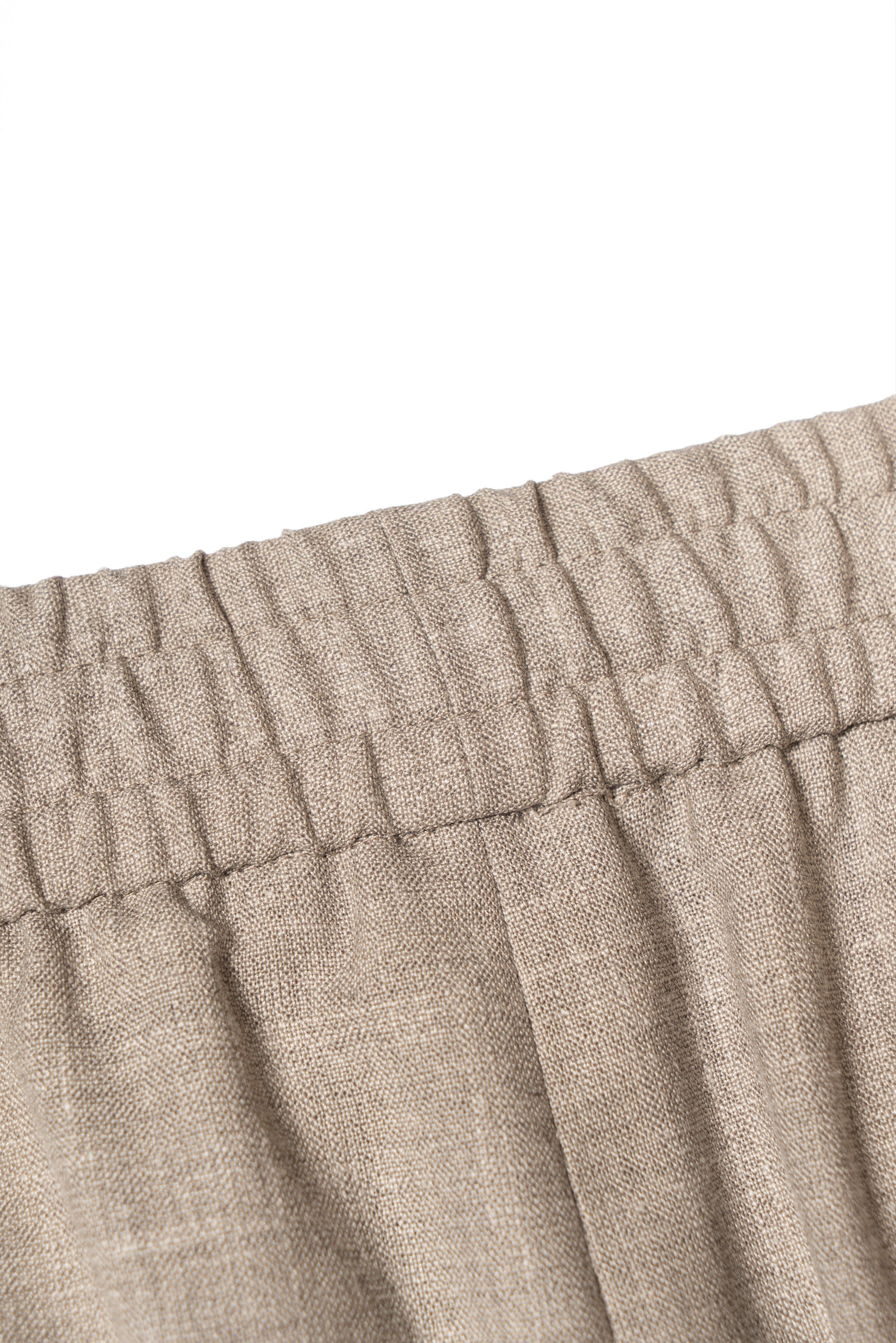 Silk Linen Wool Drawstring Trousers #731 #734 #736