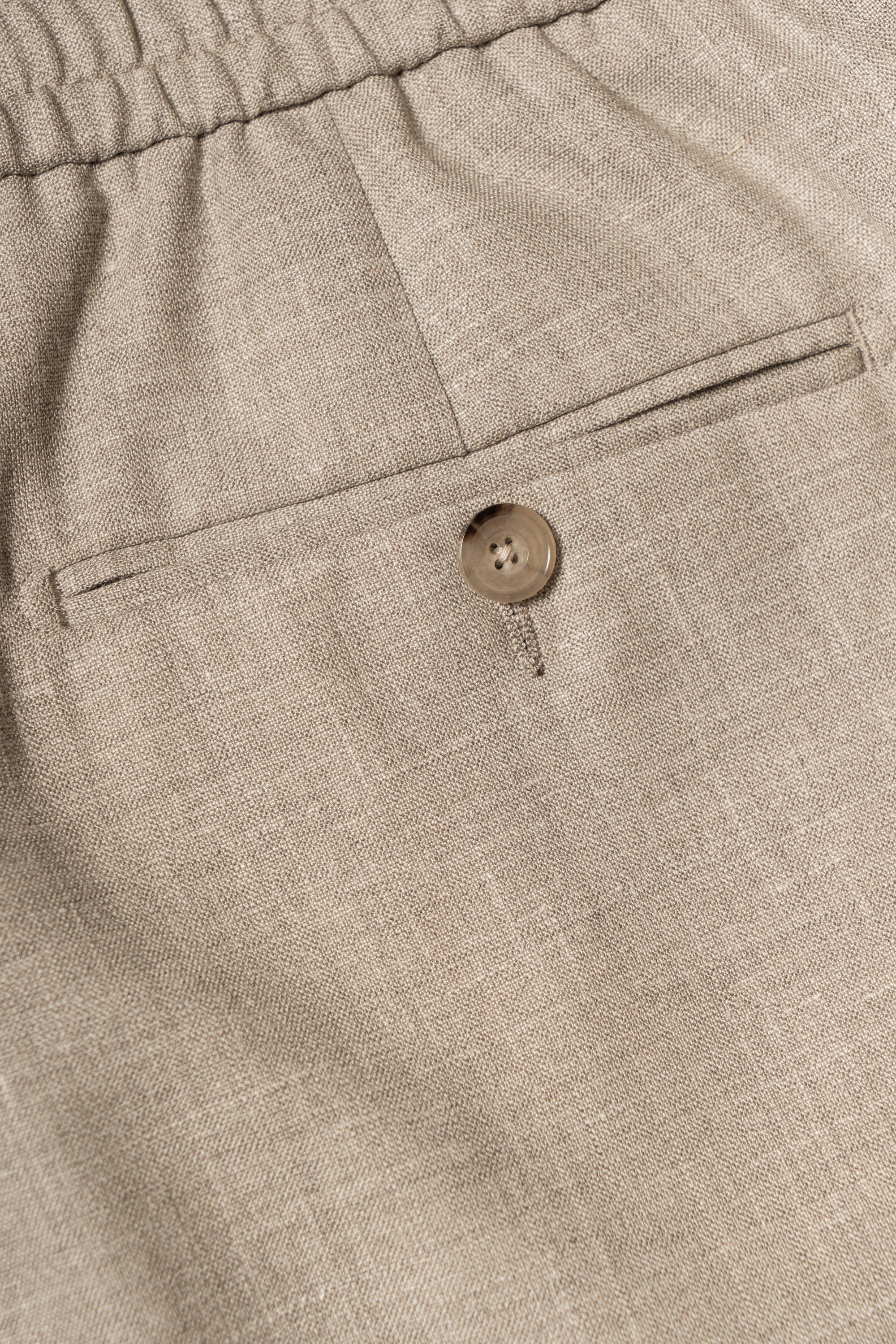 Silk Linen Wool Drawstring Trousers #731 #734 #736