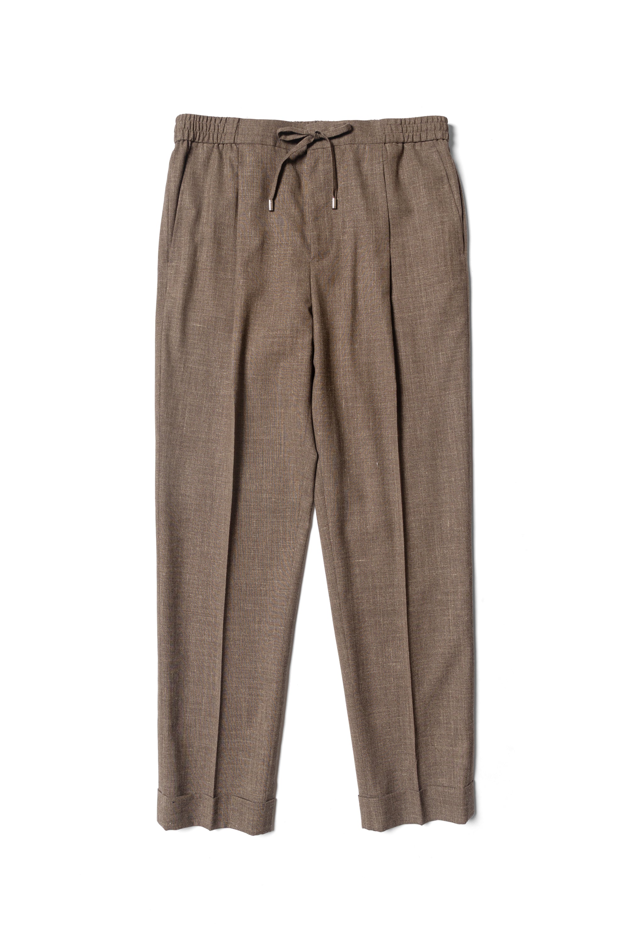 Silk Linen Wool Drawstring Trousers #731 #734 #736