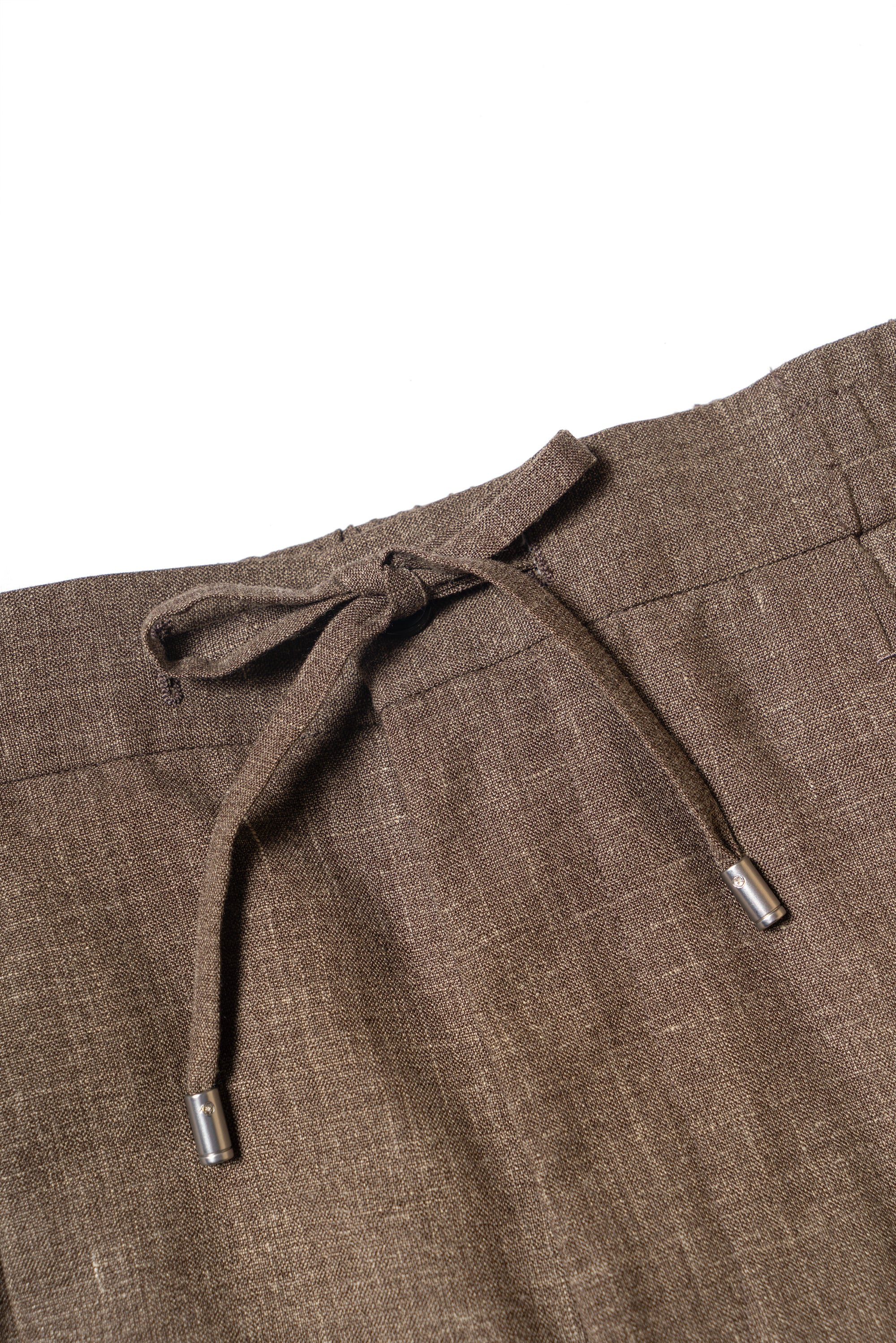 Silk Linen Wool Drawstring Trousers #731 #734 #736