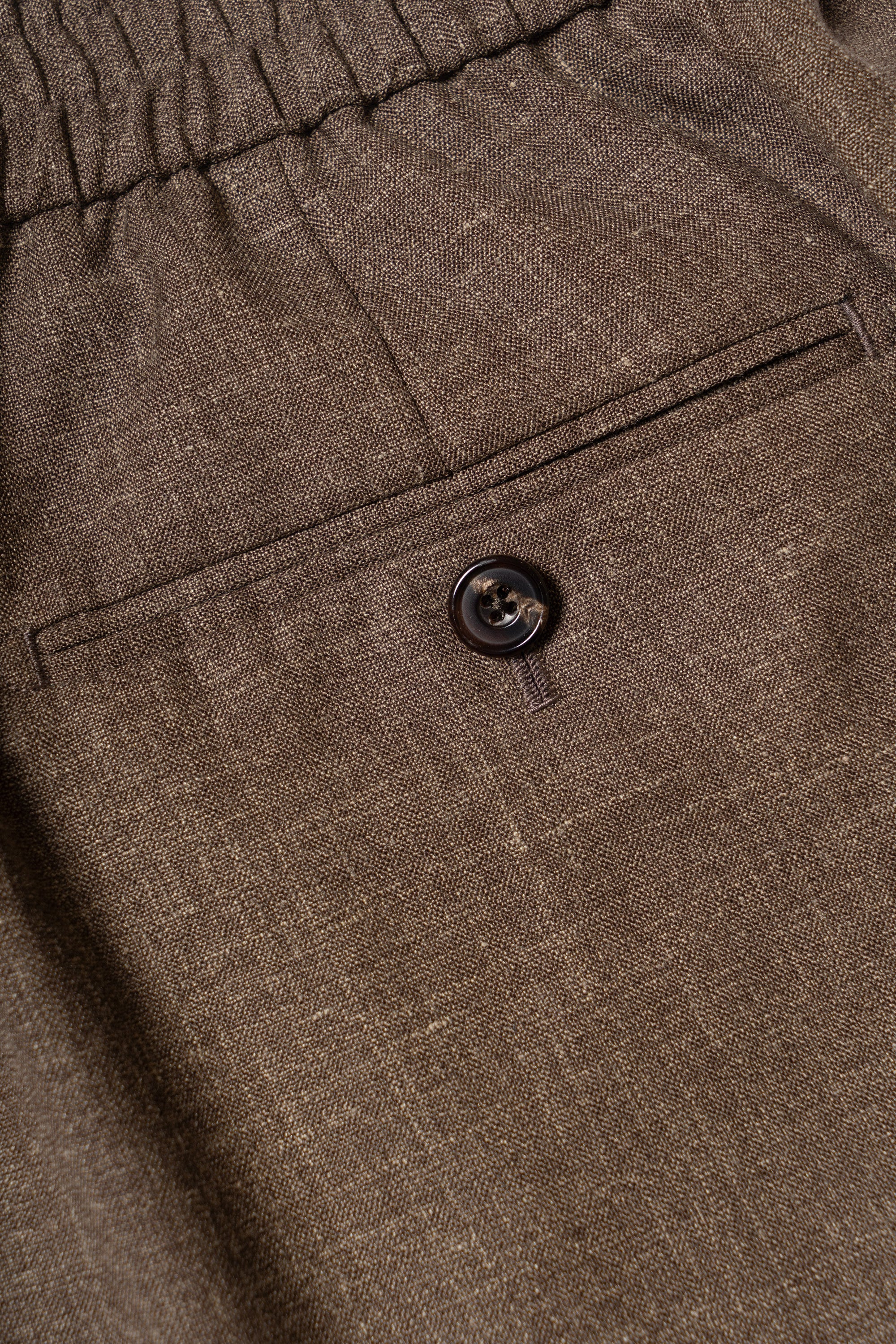Silk Linen Wool Drawstring Trousers #731 #734 #736