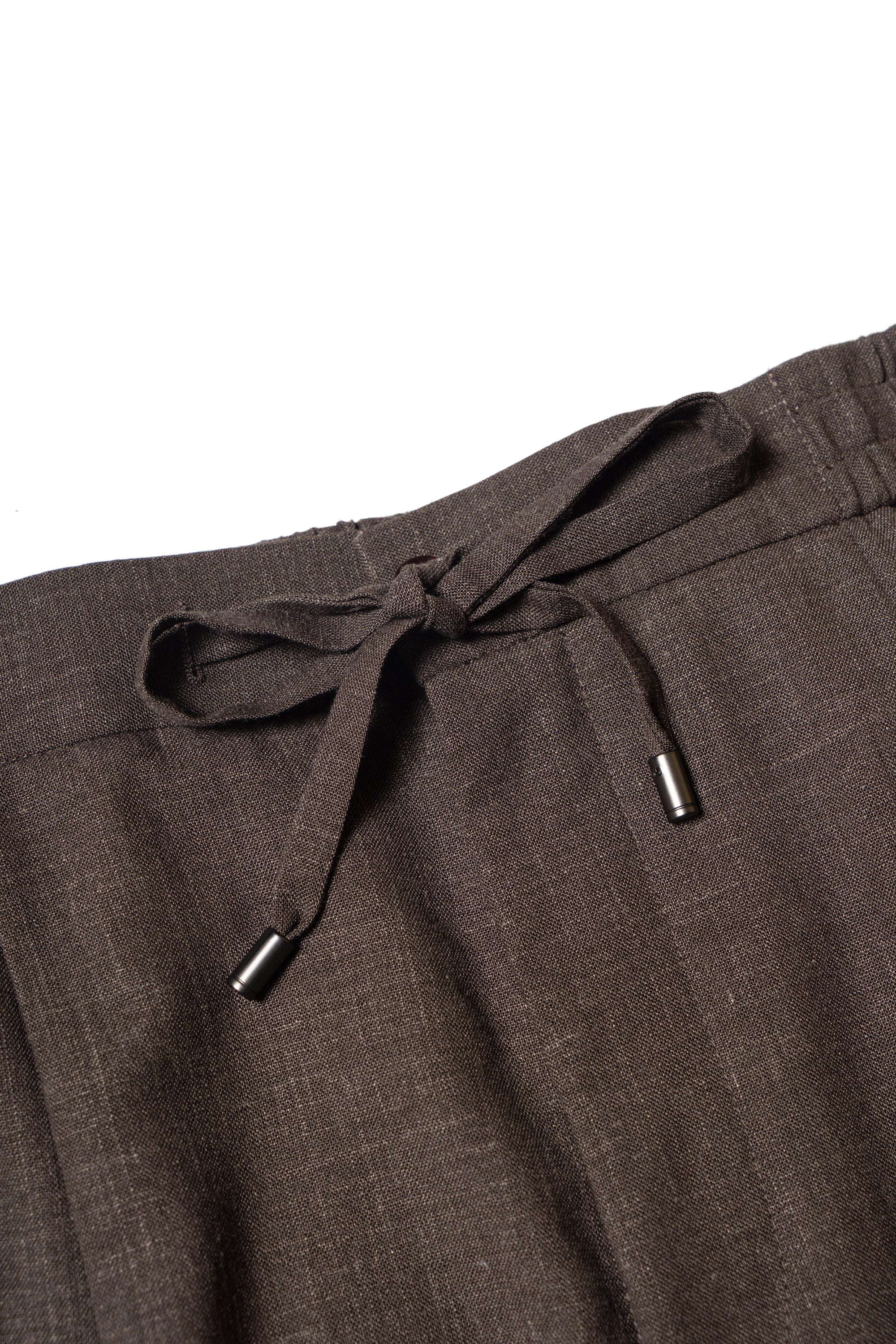 Silk Linen Wool Drawstring Trousers #731 #734 #736