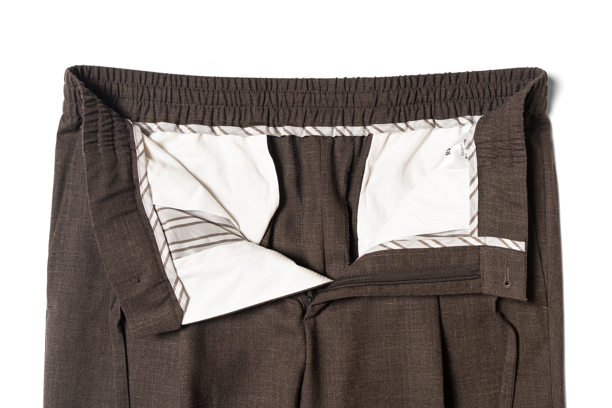 Silk Linen Wool Drawstring Trousers #731 #734 #736