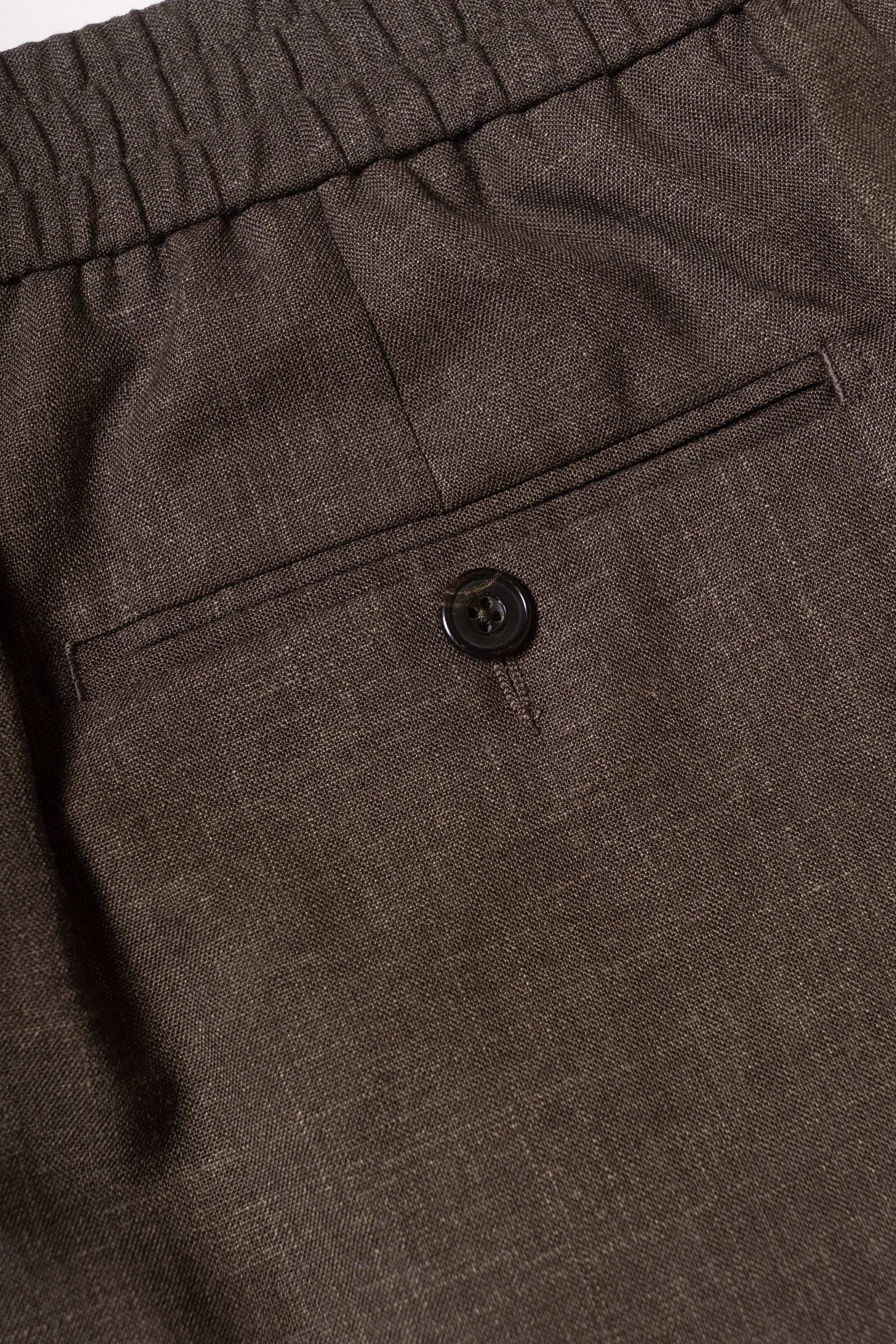 Silk Linen Wool Drawstring Trousers #731 #734 #736