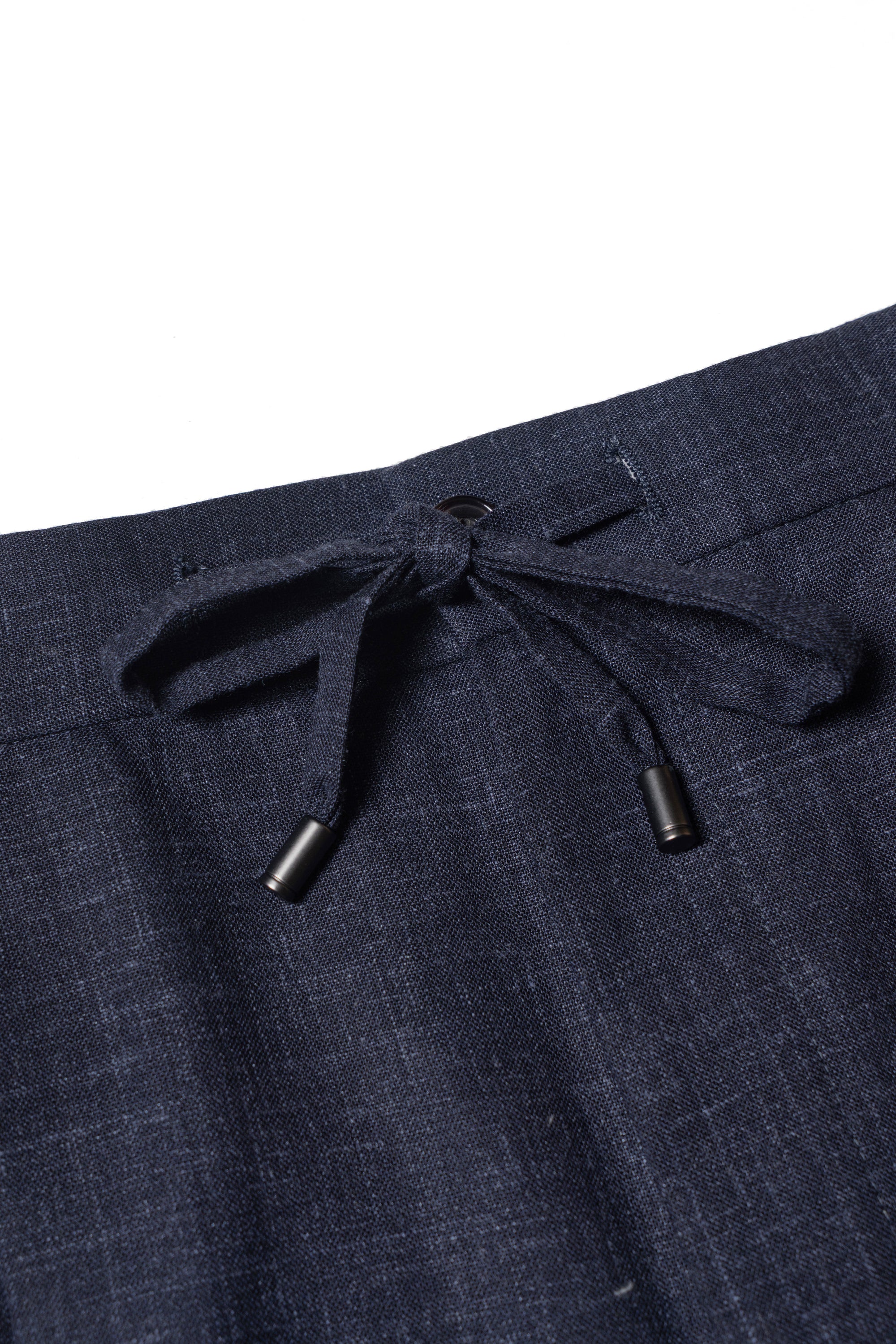 Silk Linen Wool Drawstring Trousers #733 #735 #737
