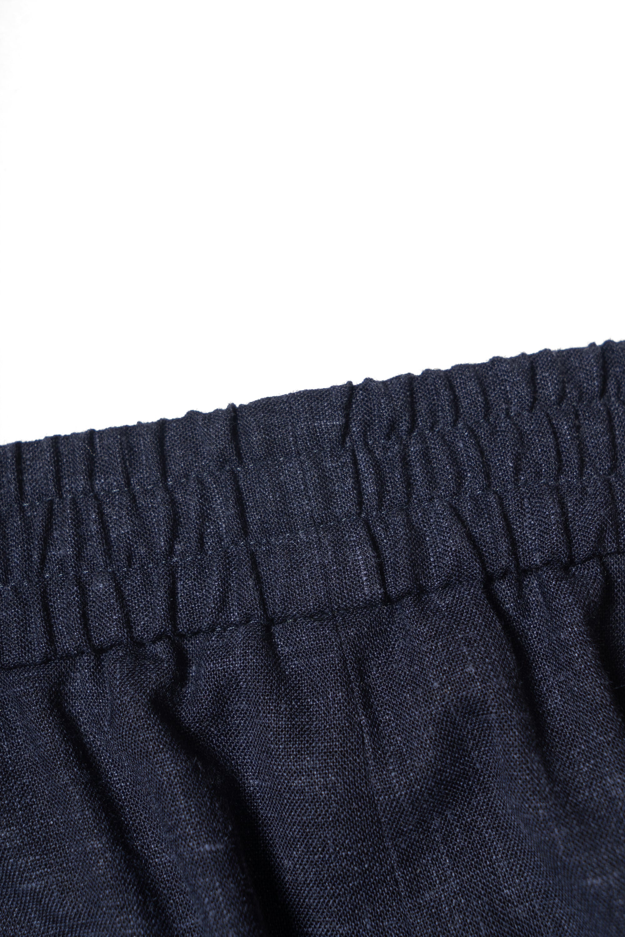 Silk Linen Wool Drawstring Trousers #733 #735 #737