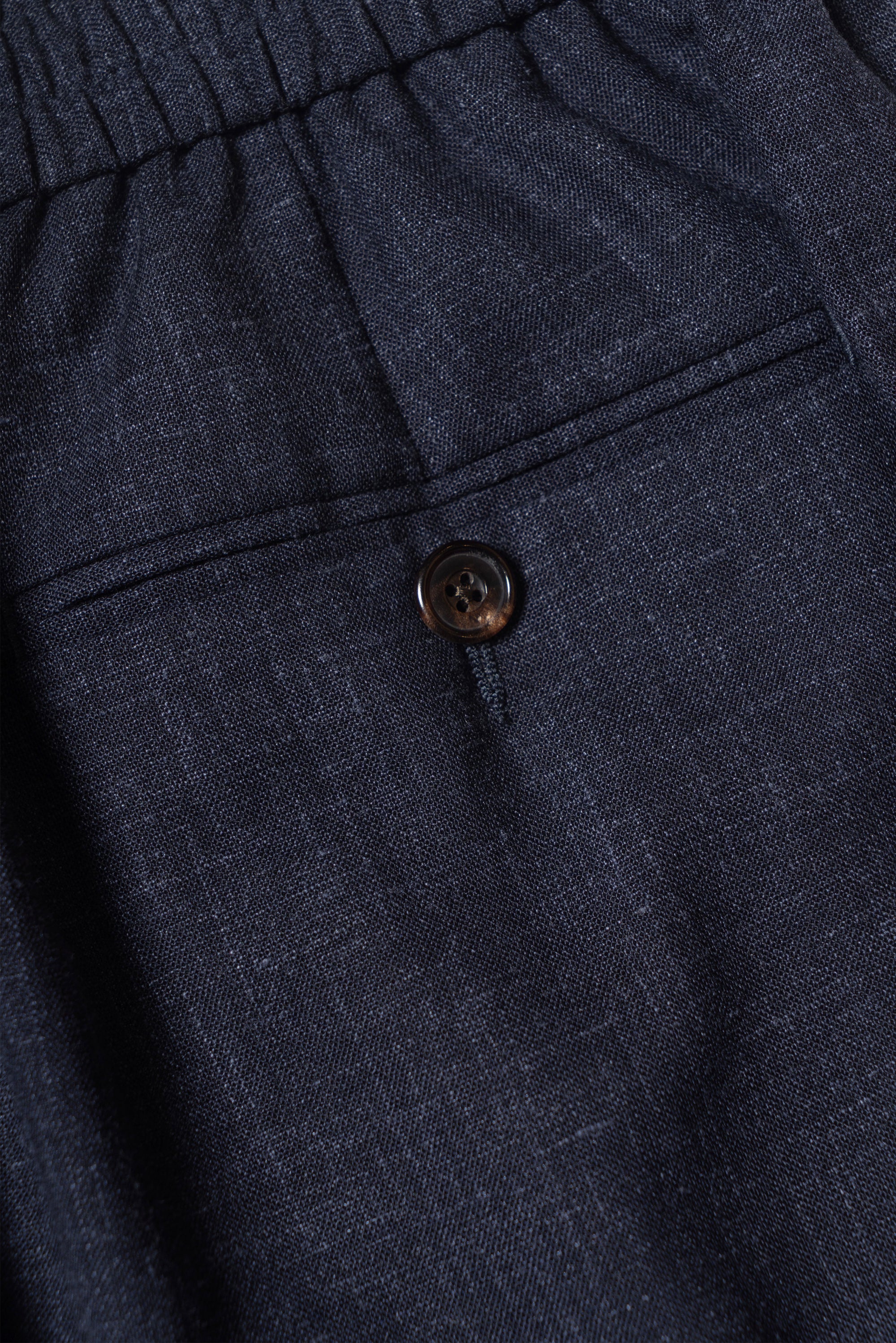 Silk Linen Wool Drawstring Trousers #733 #735 #737