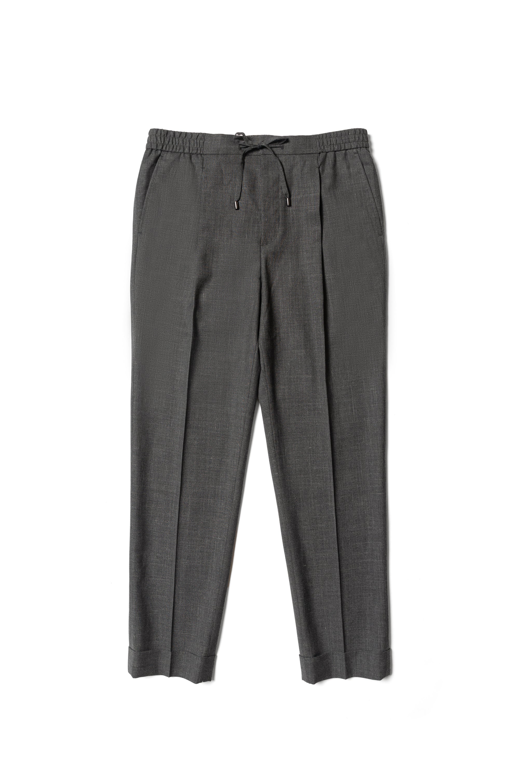 Silk Linen Wool Drawstring Trousers #733 #735 #737