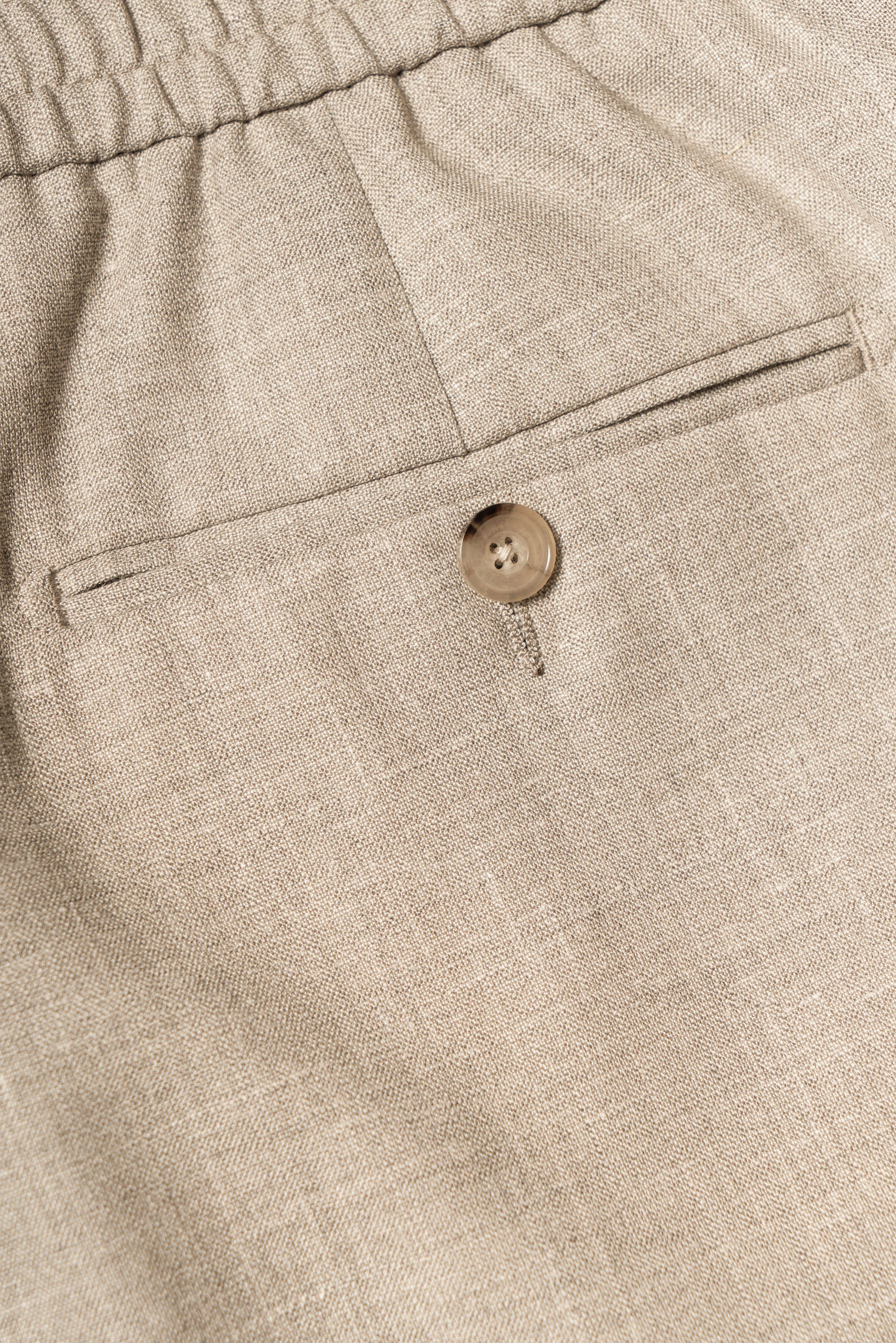 Silk Linen Wool Drawstring Trousers #733 #735 #737
