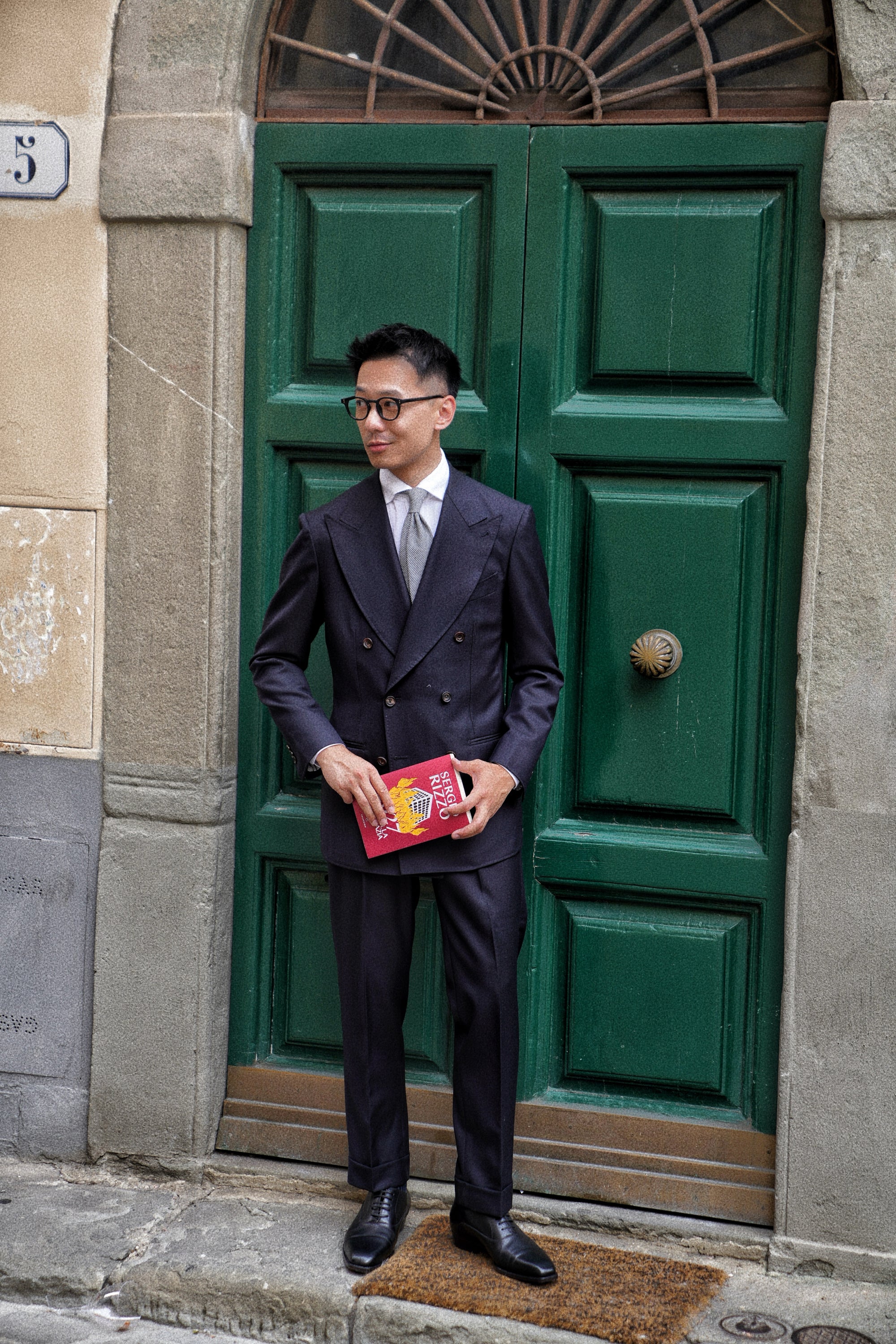 Adamello “Roma” Black Calf Oxford