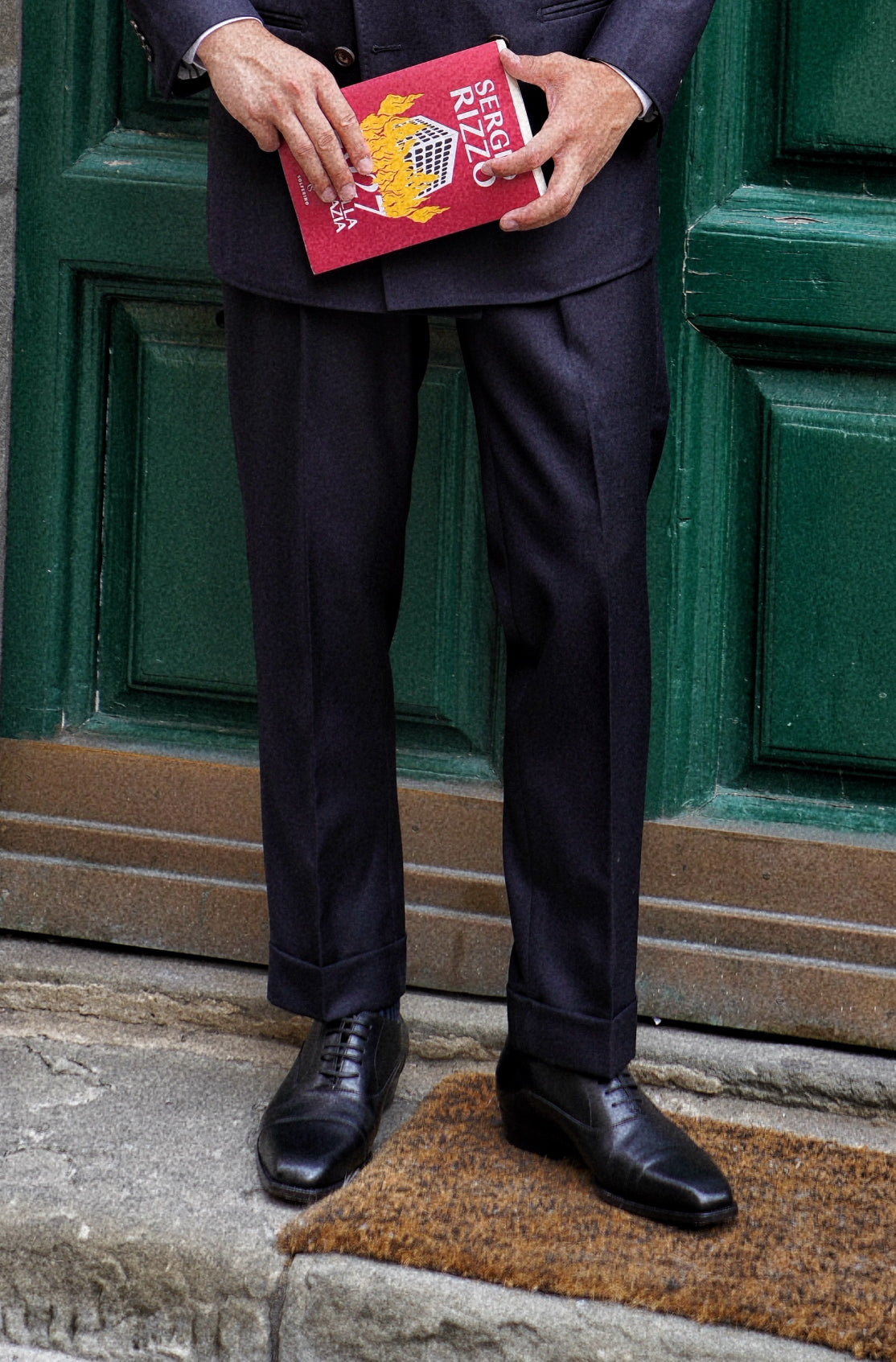 Adamello “Roma” Black Calf Oxford