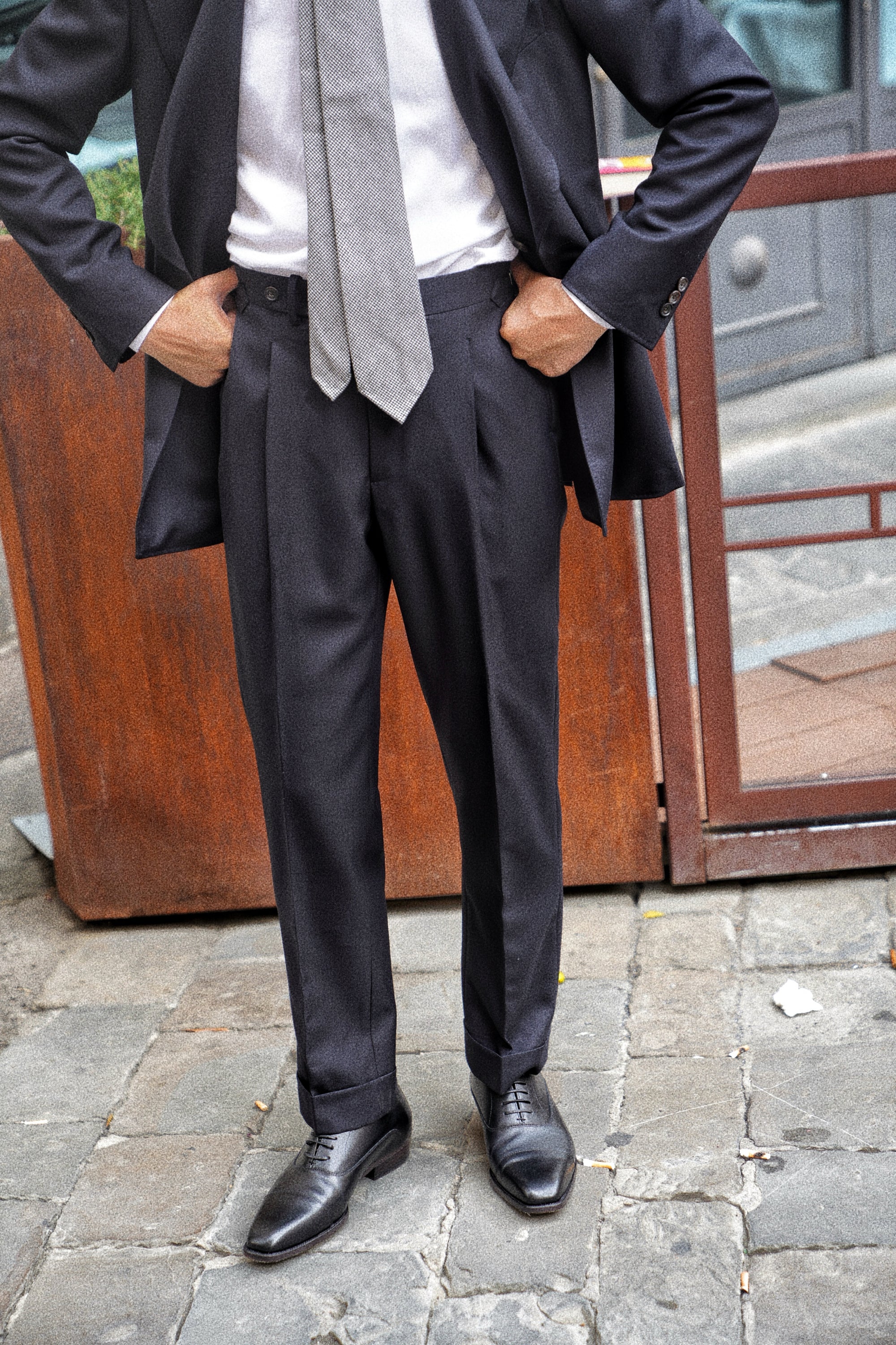 Adamello “Roma” Black Calf Oxford