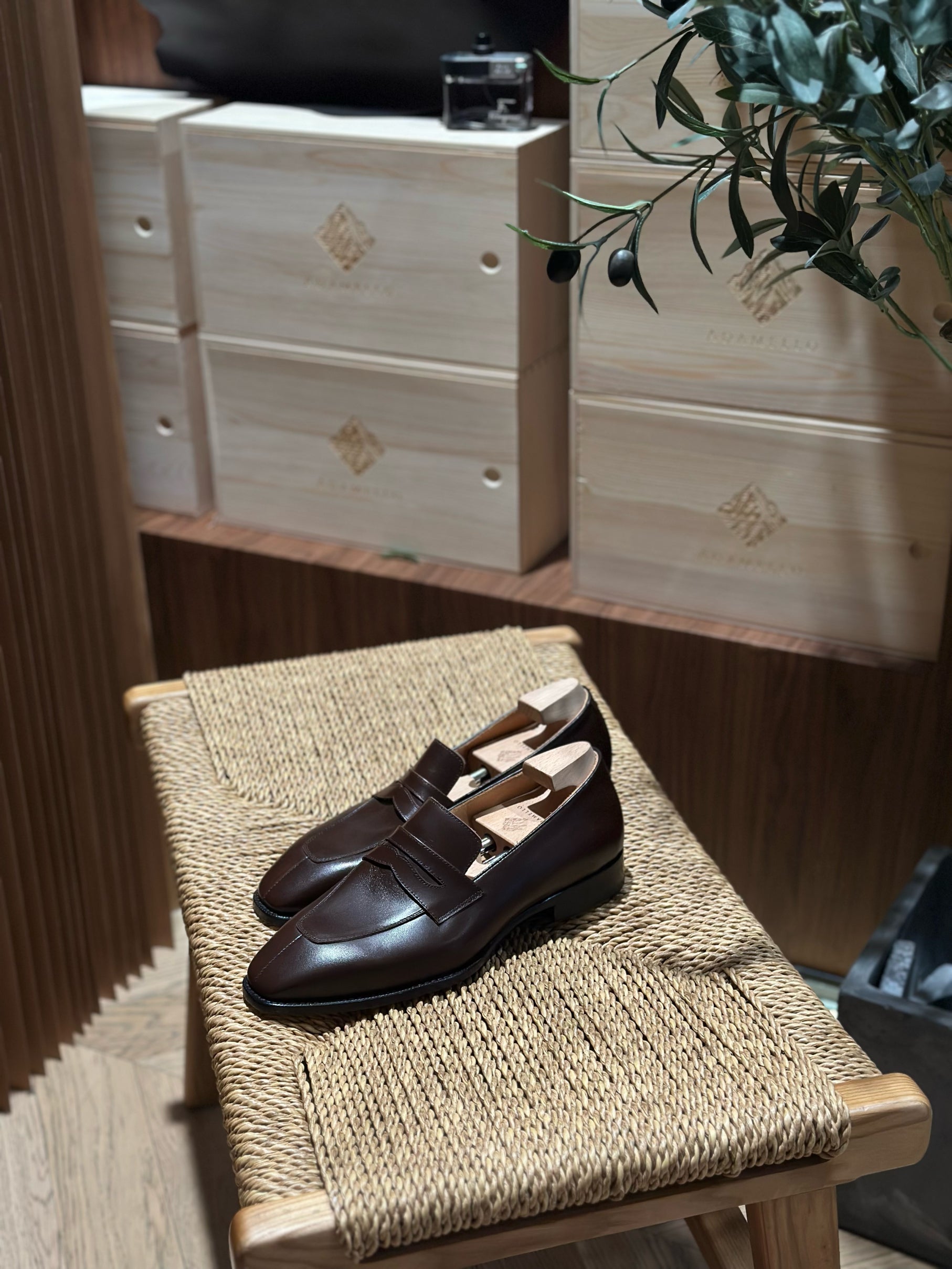 Adamello “Torino” Dark Brown Calf Penny Loafer