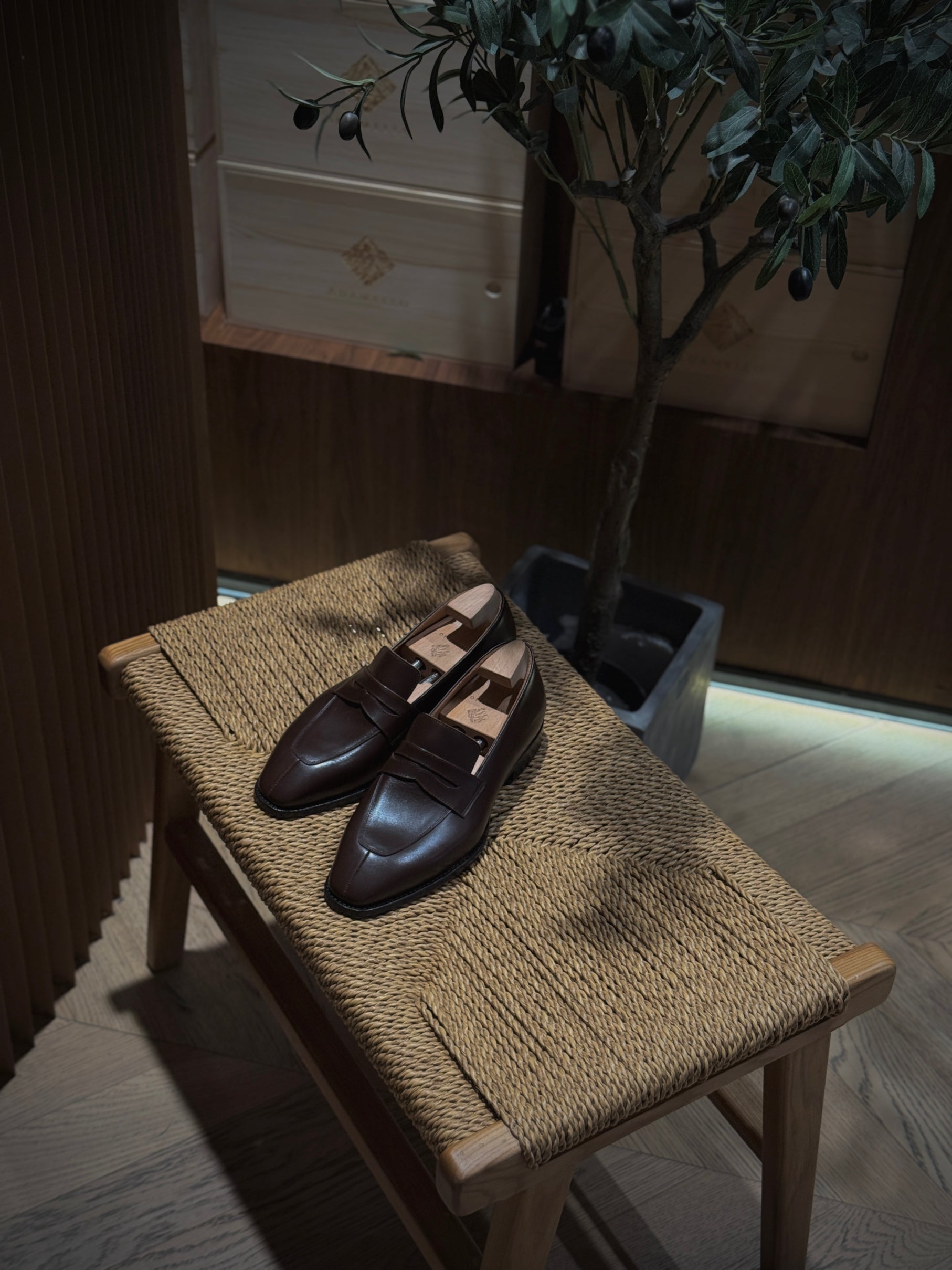 Adamello “Torino” Dark Brown Calf Penny Loafer