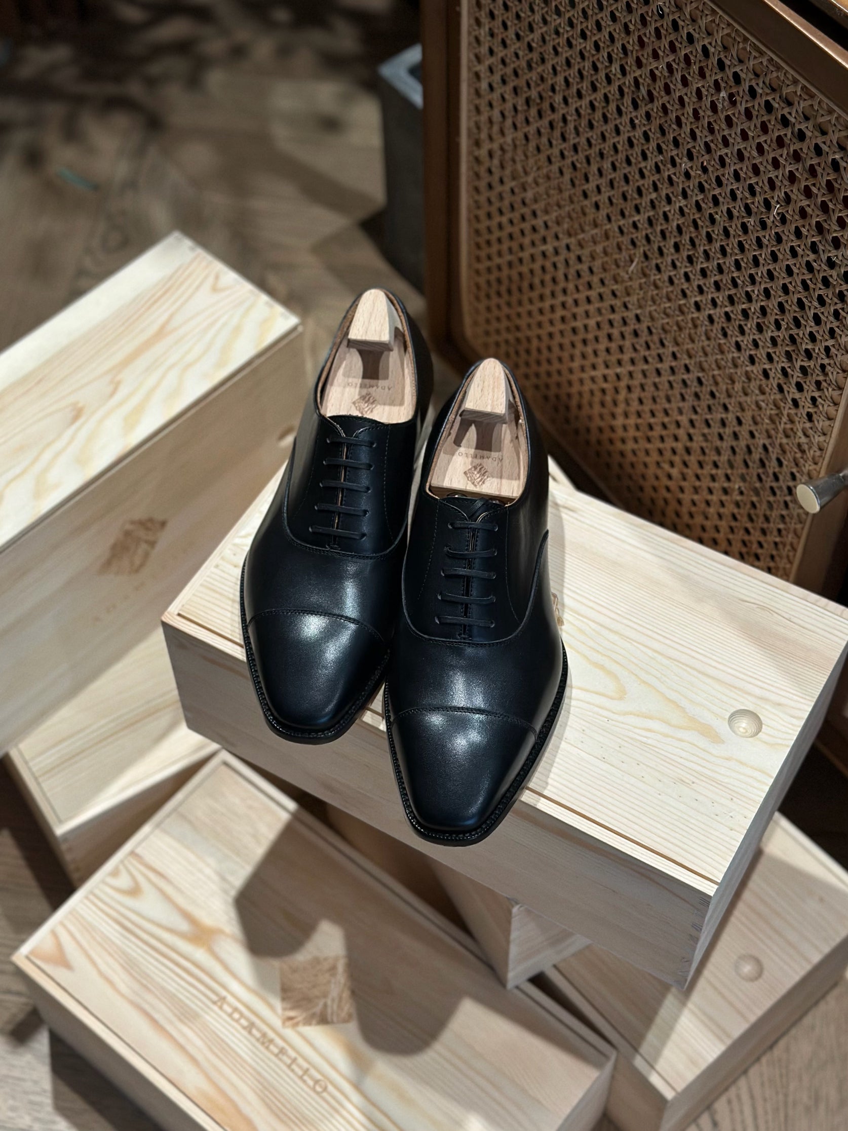 Adamello “Roma” Black Calf Oxford