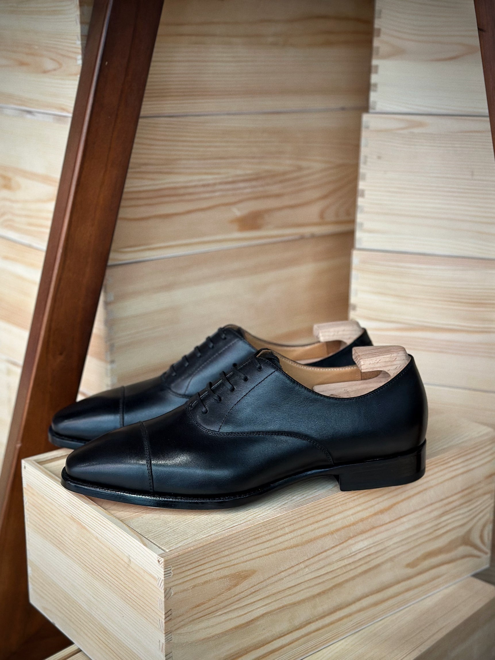 Adamello “Roma” Black Calf Oxford
