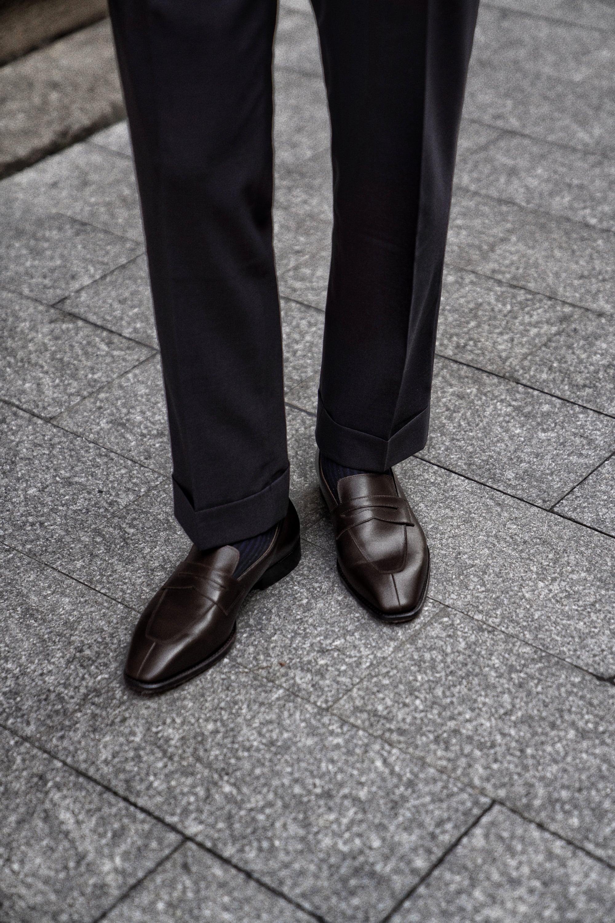 Adamello “Torino” Dark Brown Calf Penny Loafer