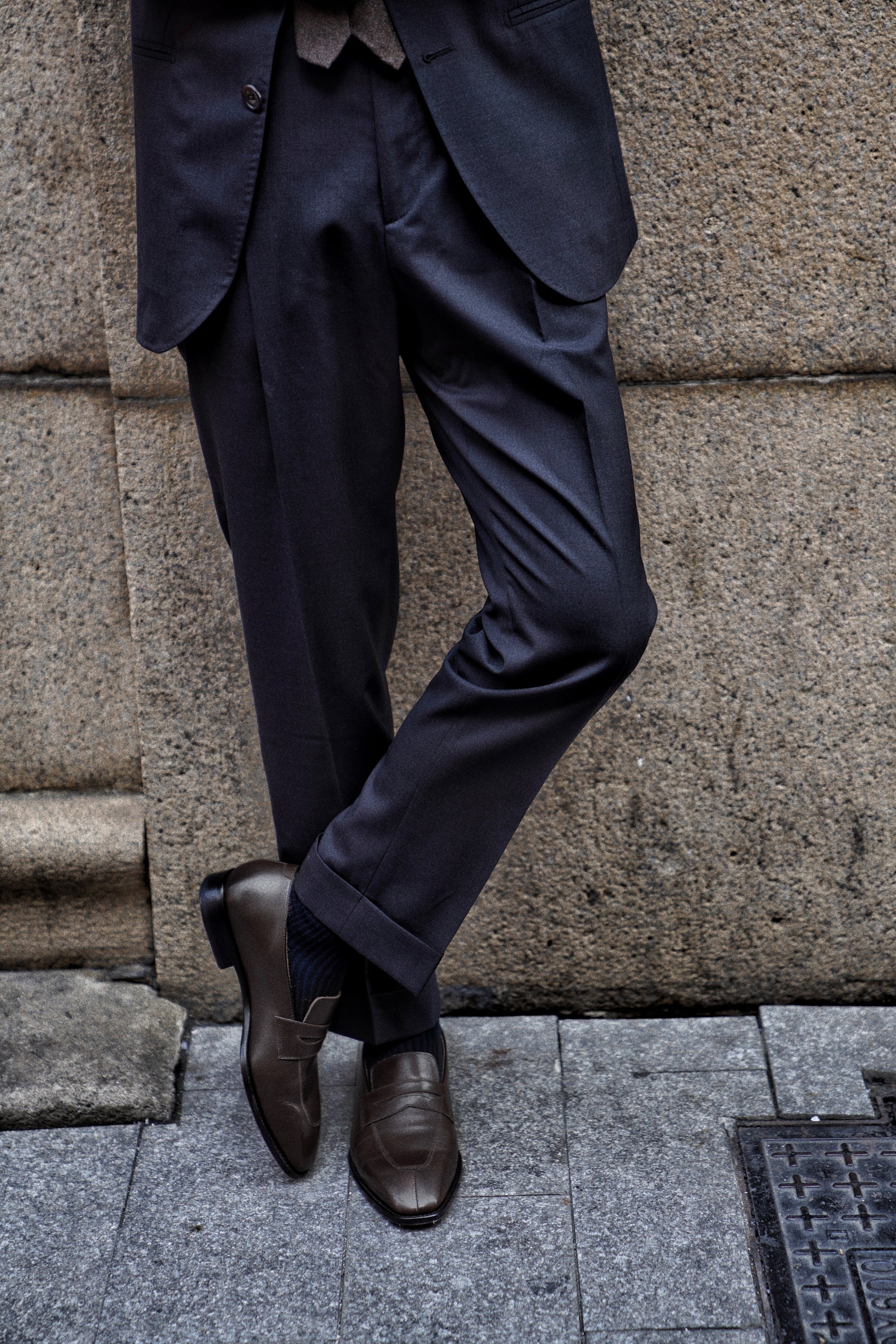 Adamello “Torino” Dark Brown Calf Penny Loafer