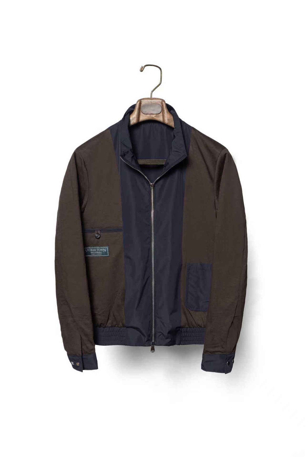 Nylon Lightweight Bomber Jacket