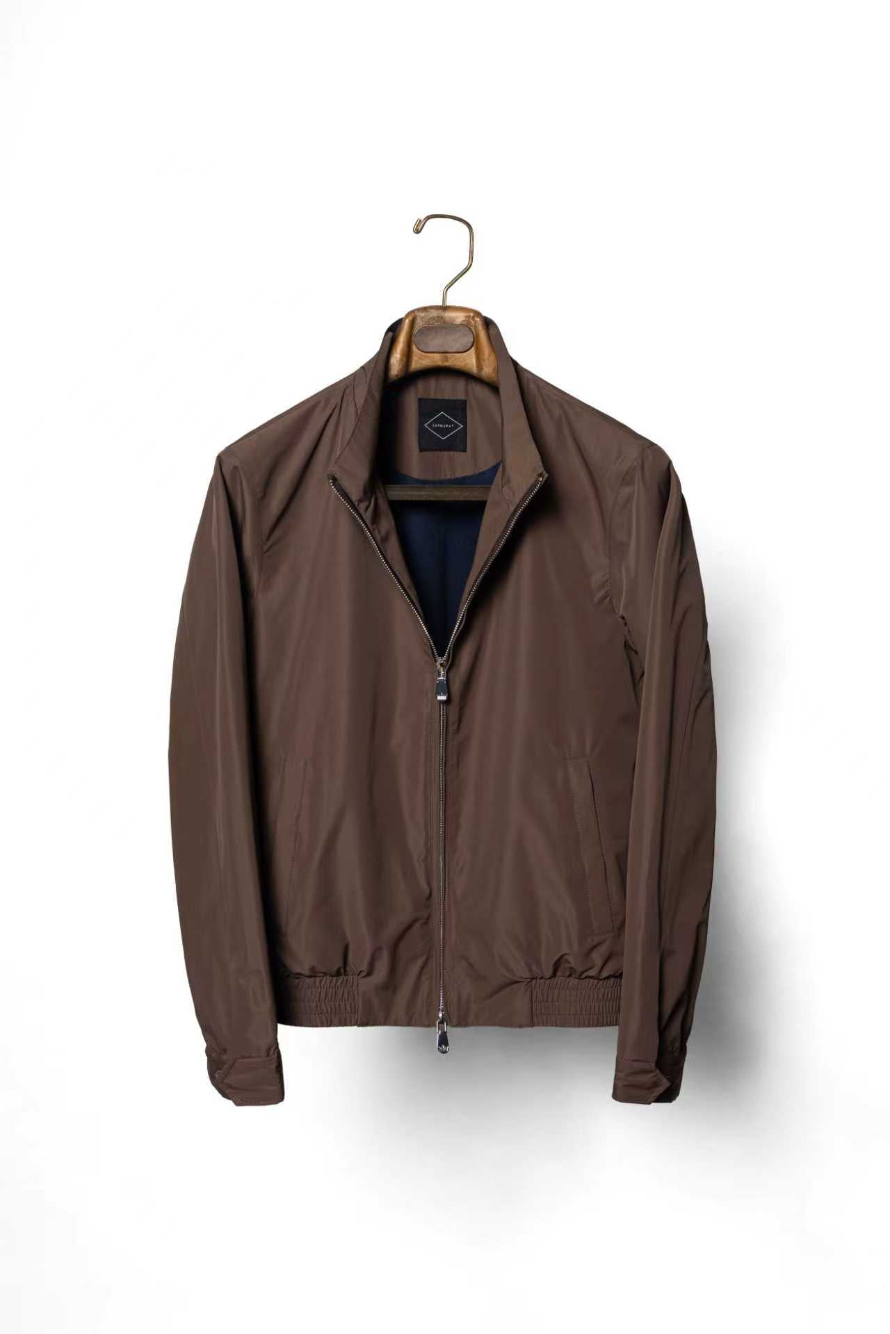 Nylon Lightweight Bomber Jacket