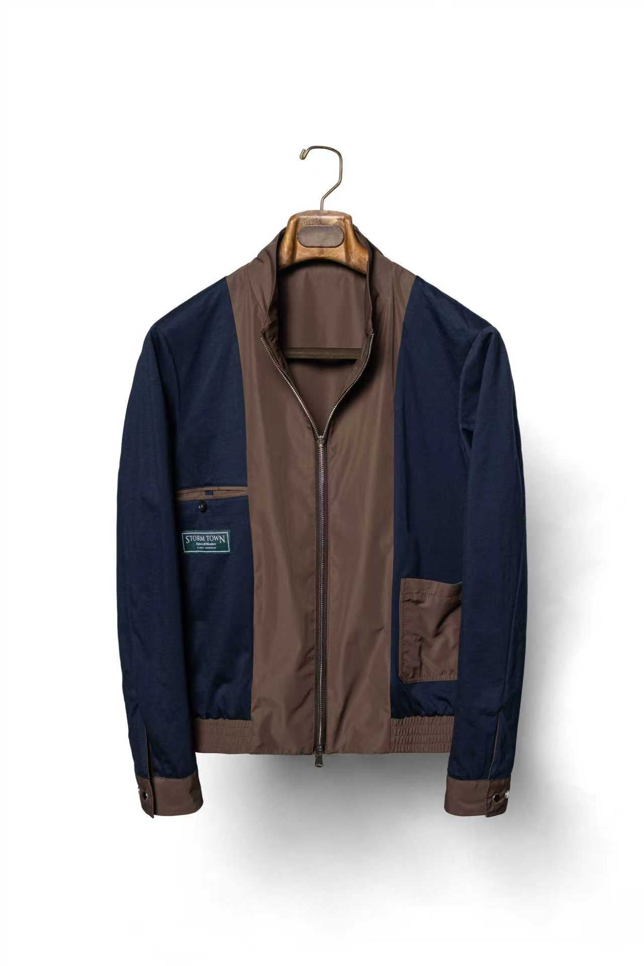 Nylon Lightweight Bomber Jacket