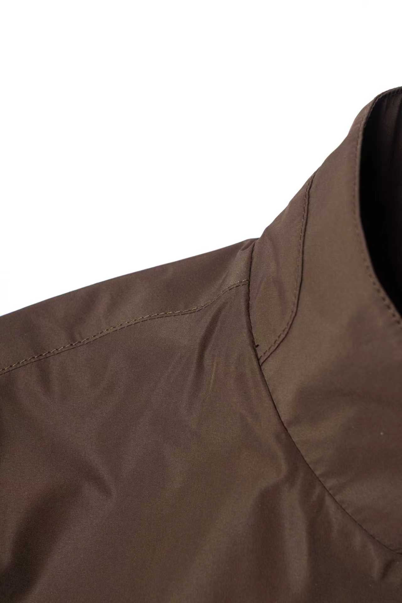 Nylon Lightweight Bomber Jacket