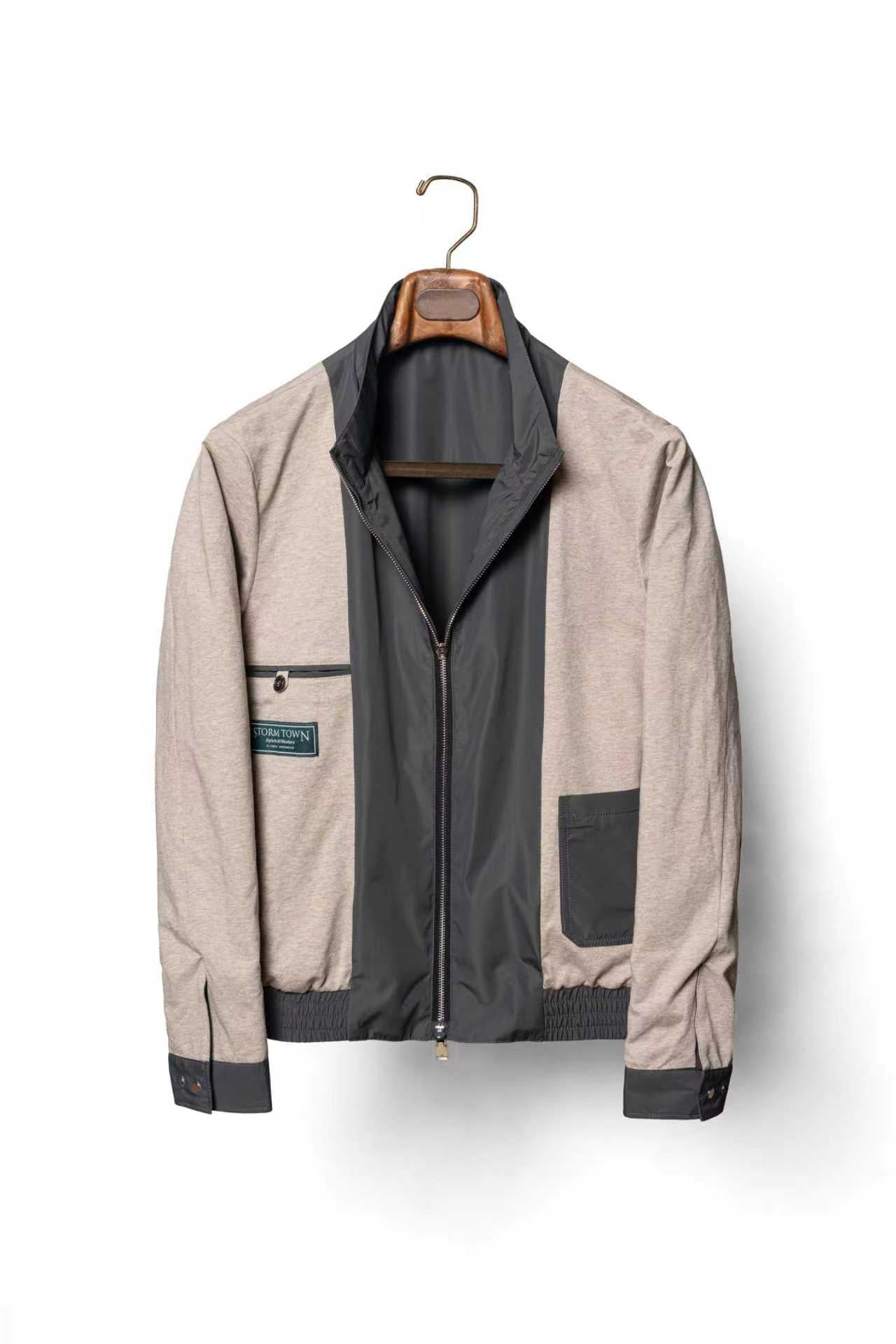 Nylon Lightweight Bomber Jacket