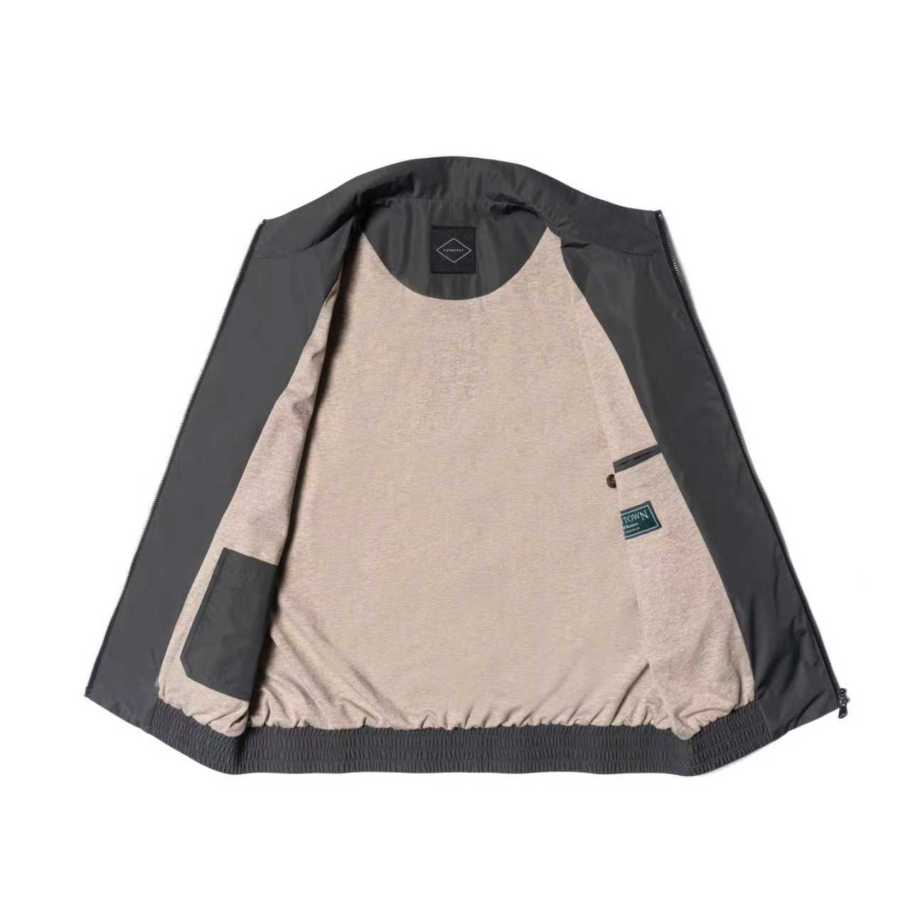 Nylon Lightweight Bomber Jacket