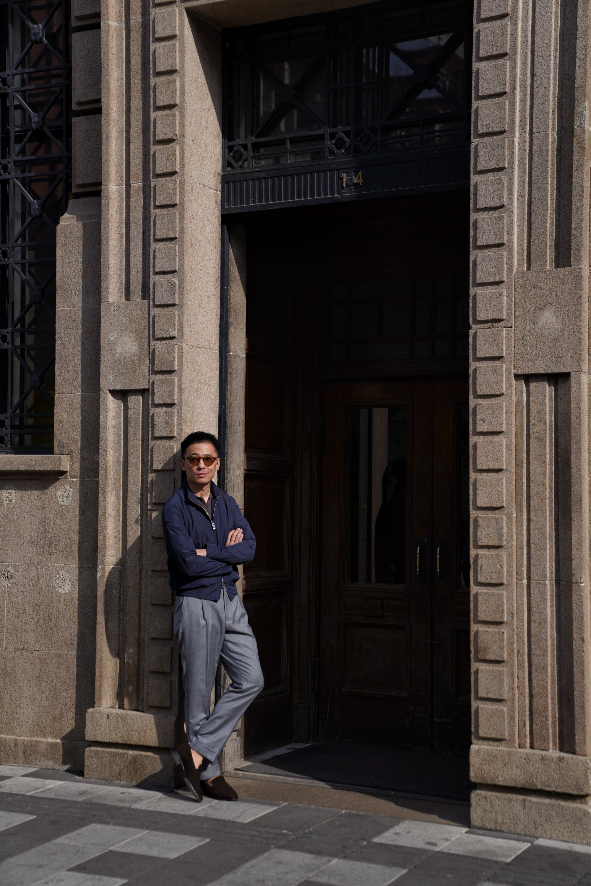 Nylon Lightweight Bomber Jacket