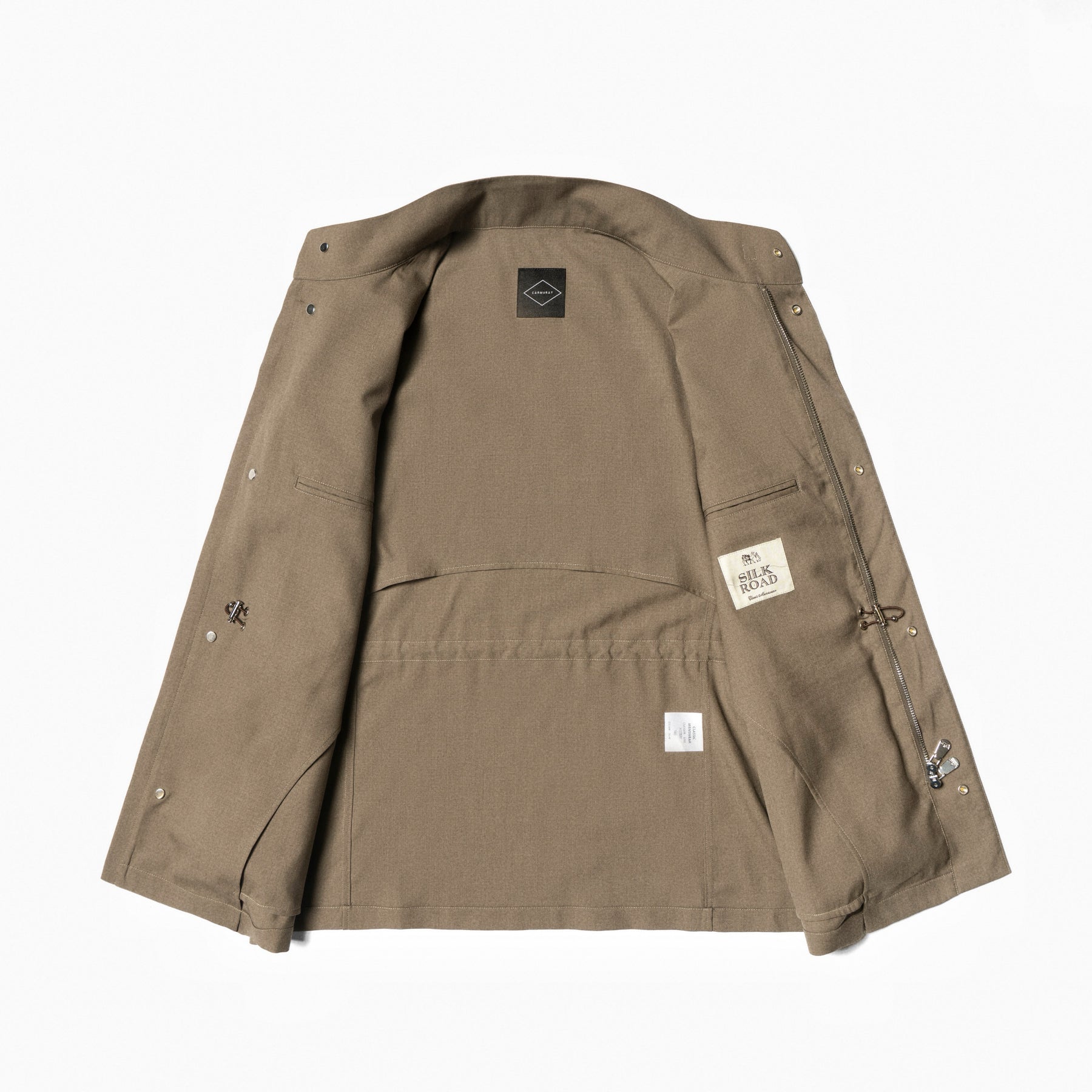 Olive Wool Silk M65 Jacket #266