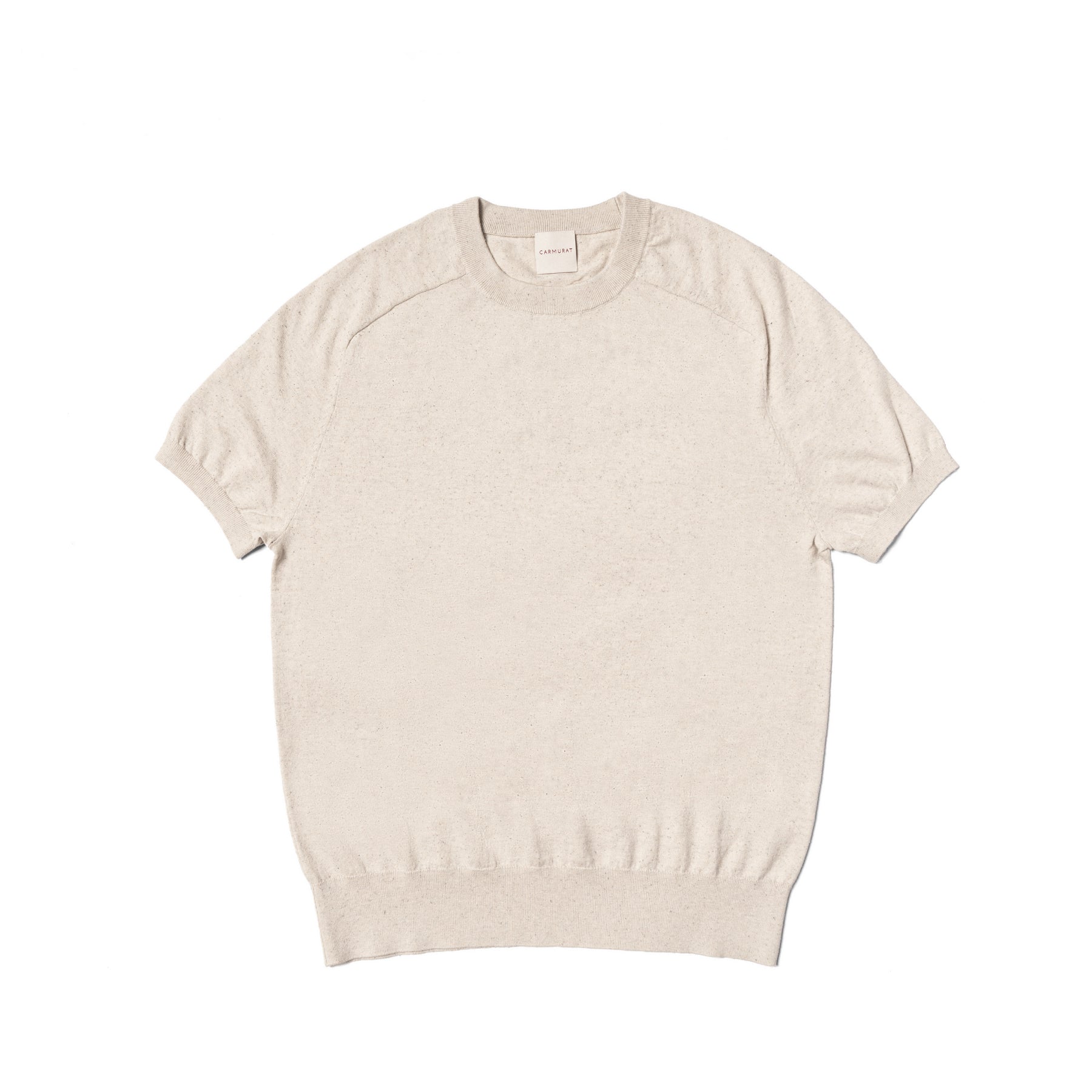 Donegal Hemp Cotton Blending Crew Neck