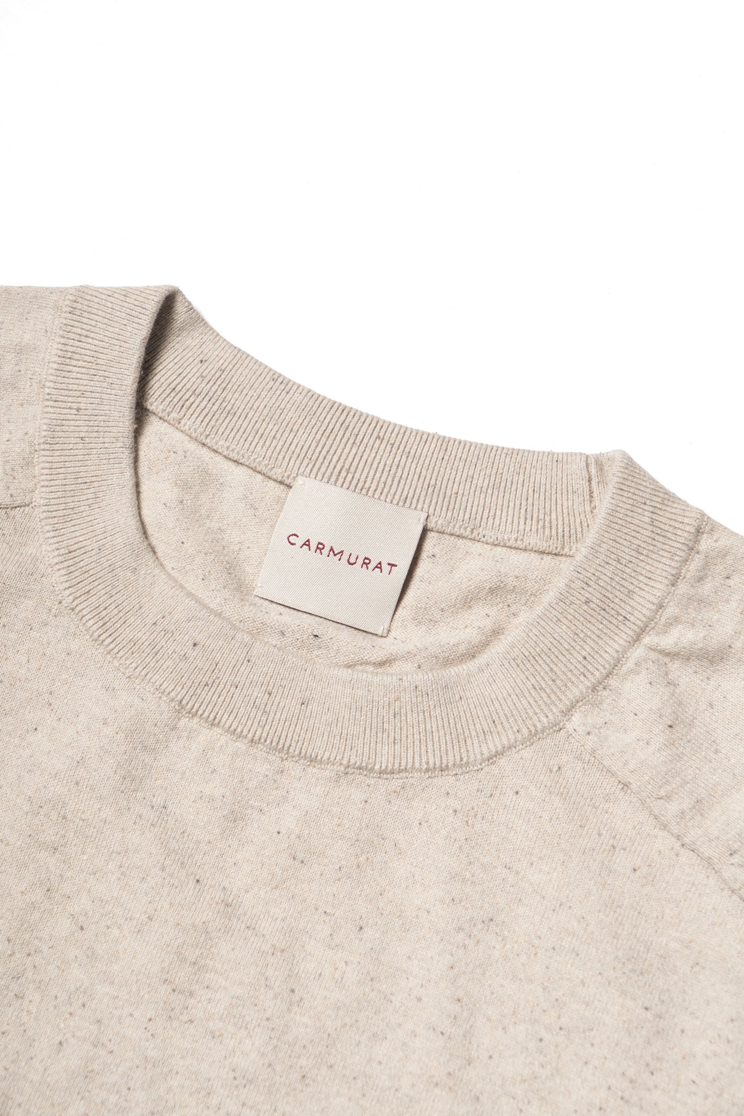 Donegal Hemp Cotton Blending Crew Neck