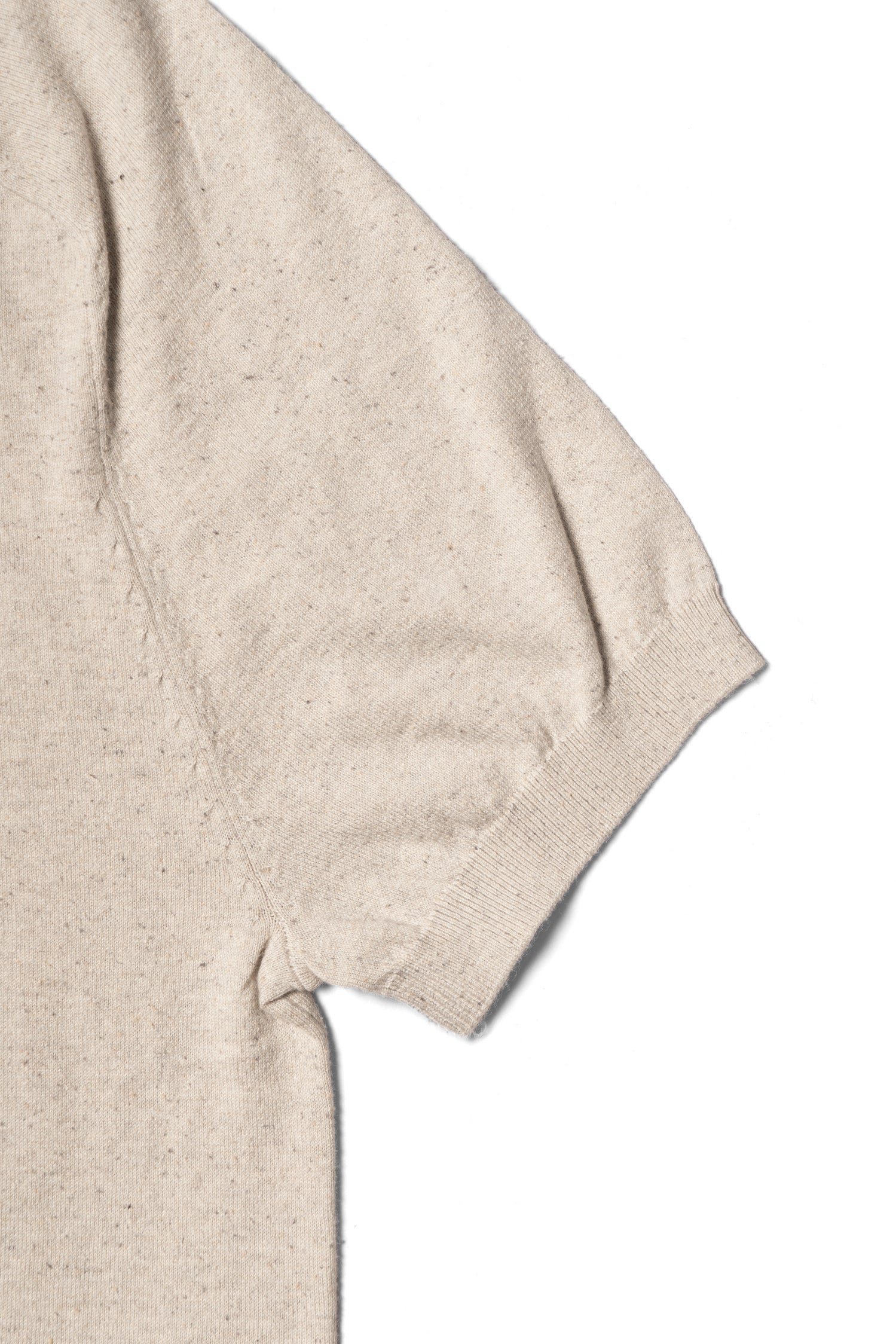 Donegal Hemp Cotton Blending Crew Neck