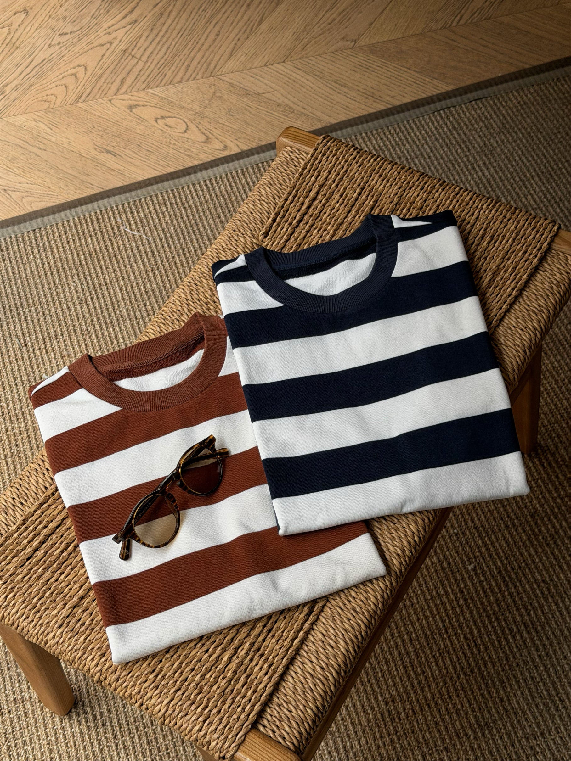 “Final Week” Short Sleeve Breton Top